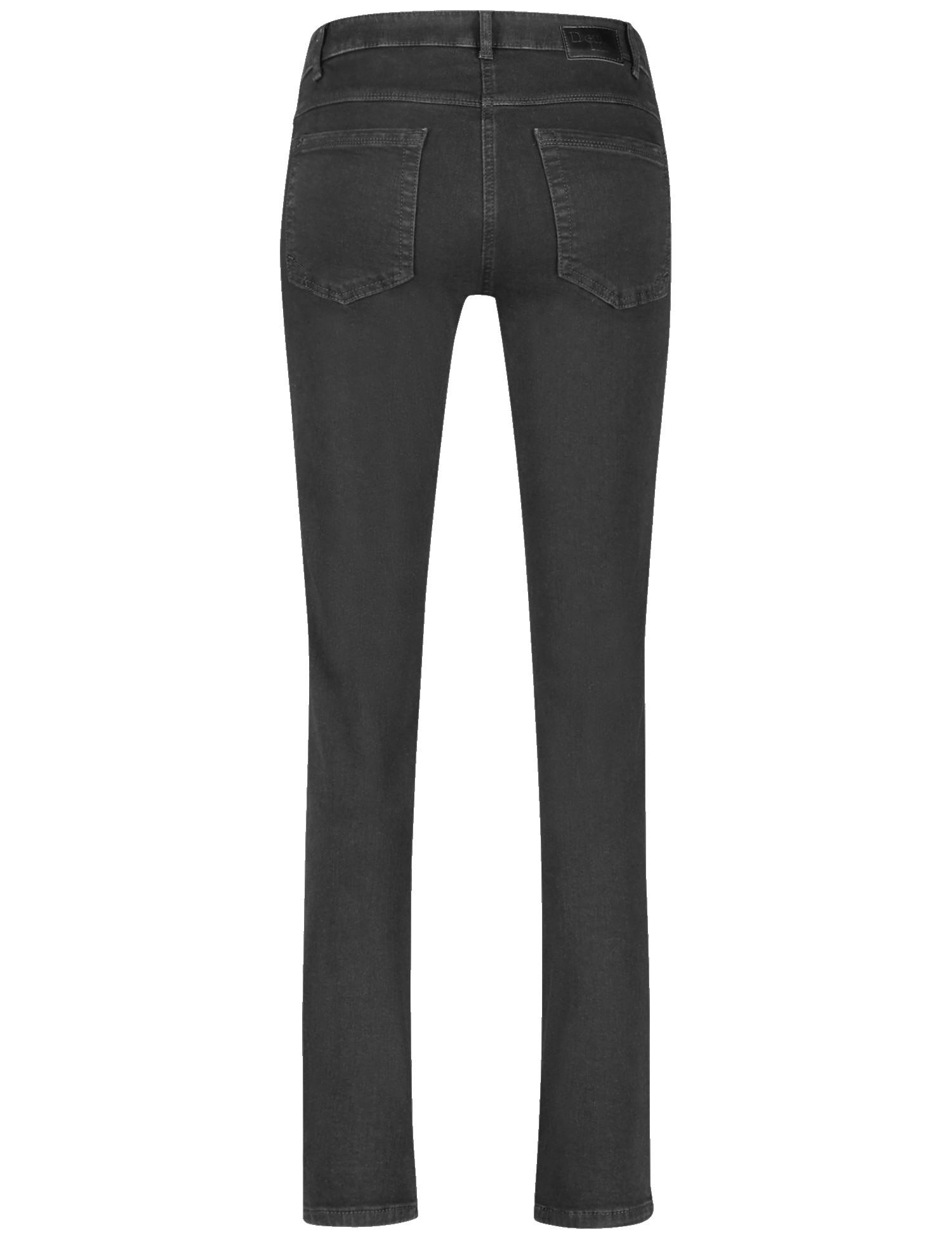 Damen-5-Pocket-Jeans aus elastischem Baumwoll-Denim