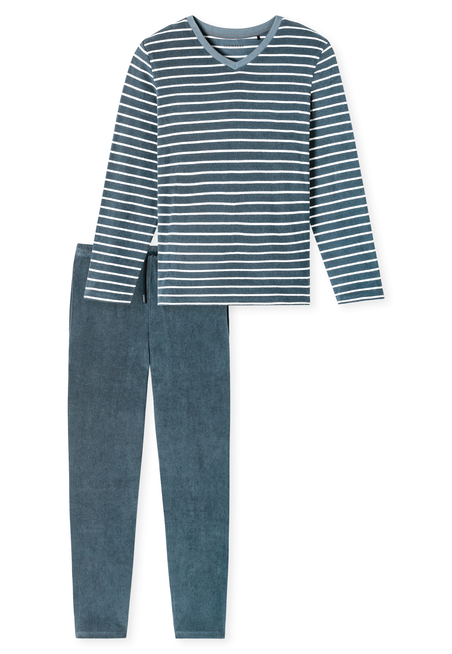 warmer Frottee-Herren-Schlafanzug