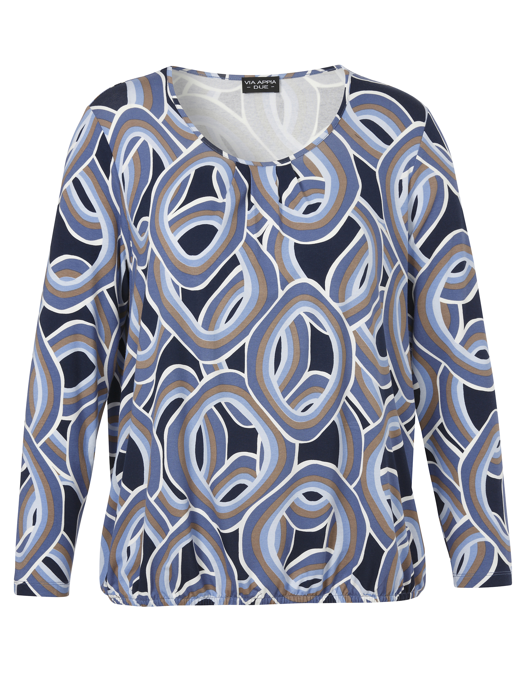 Langarm-Shirt mit Allover-Druck