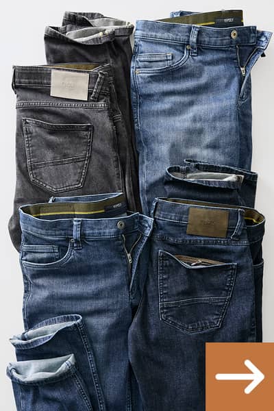 verschiedene Jeans
