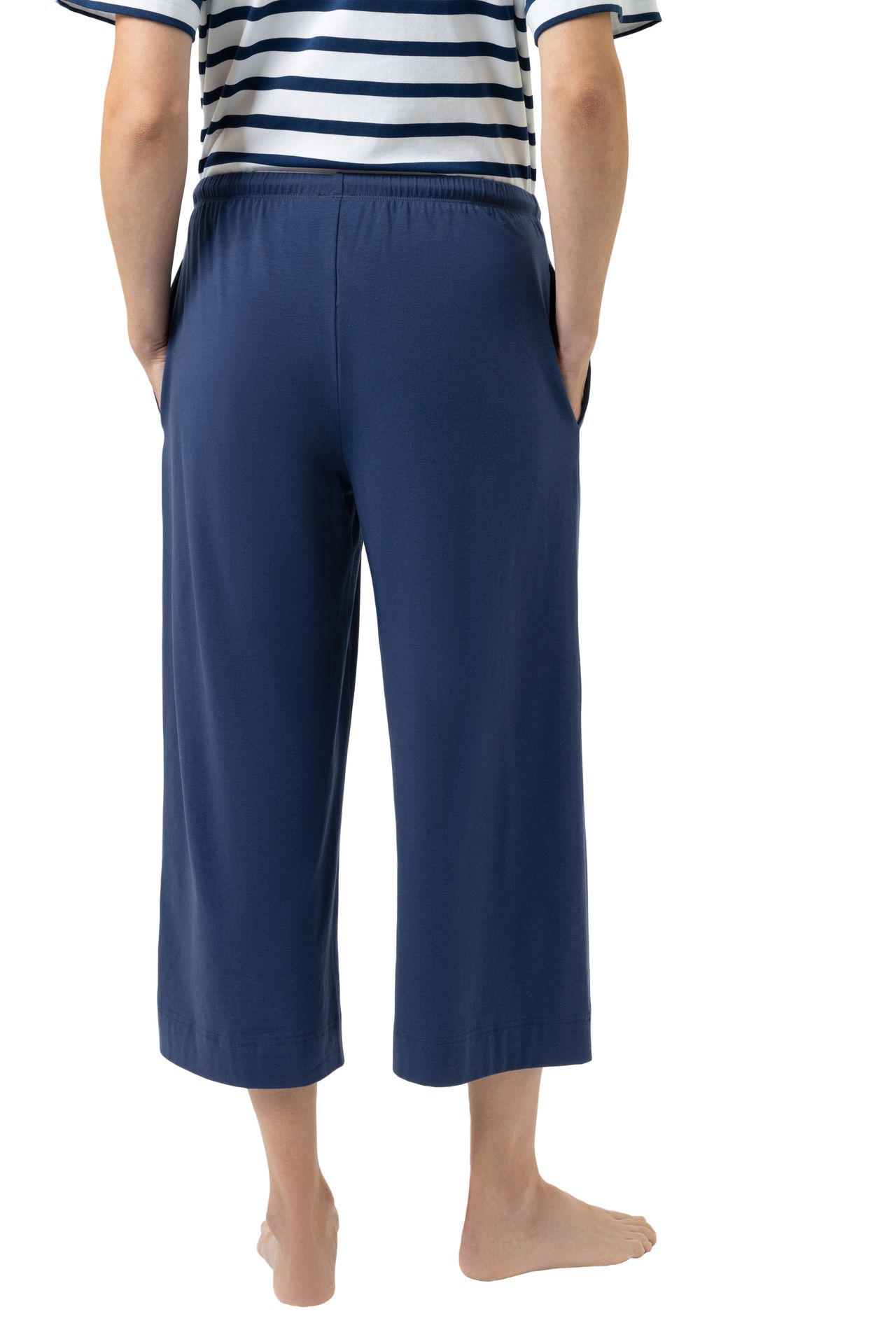Sleepwear-Hose im  Culotte-Stil mit Bindeband aus Baumwoll-Jersey