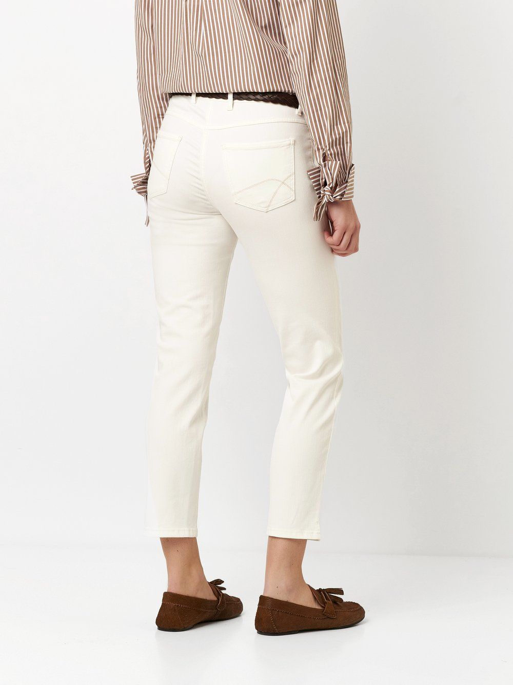 Damen-Slim-Fit-Hose "Perfect Shape 7/8"