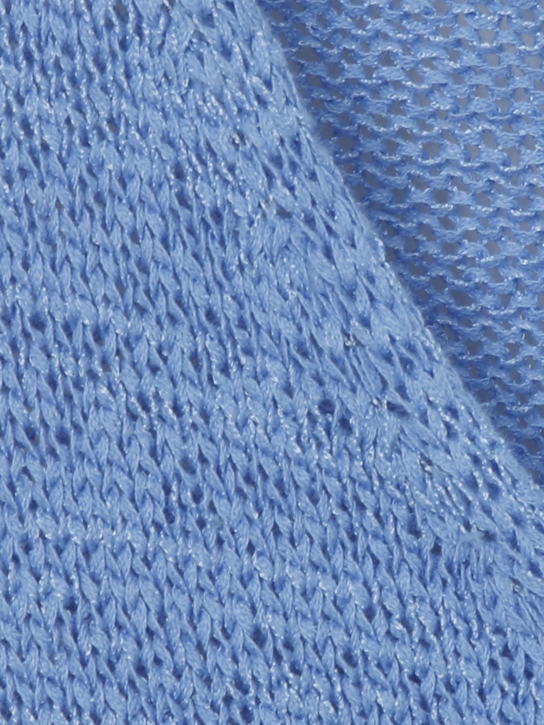 leichter Perlfang-Pullover aus Baumwoll-Mix