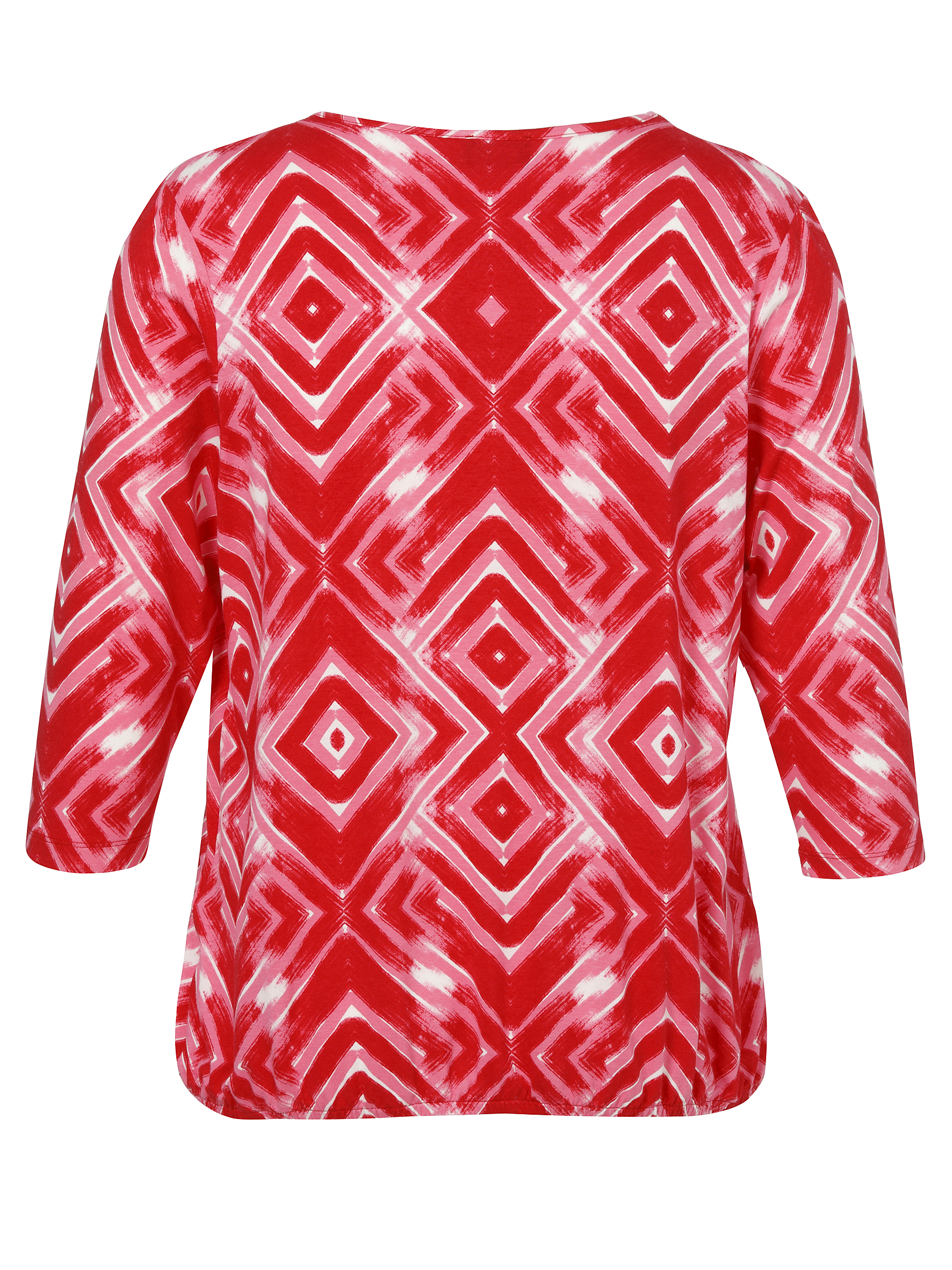 Allover-Print-Shirt aus Viskose