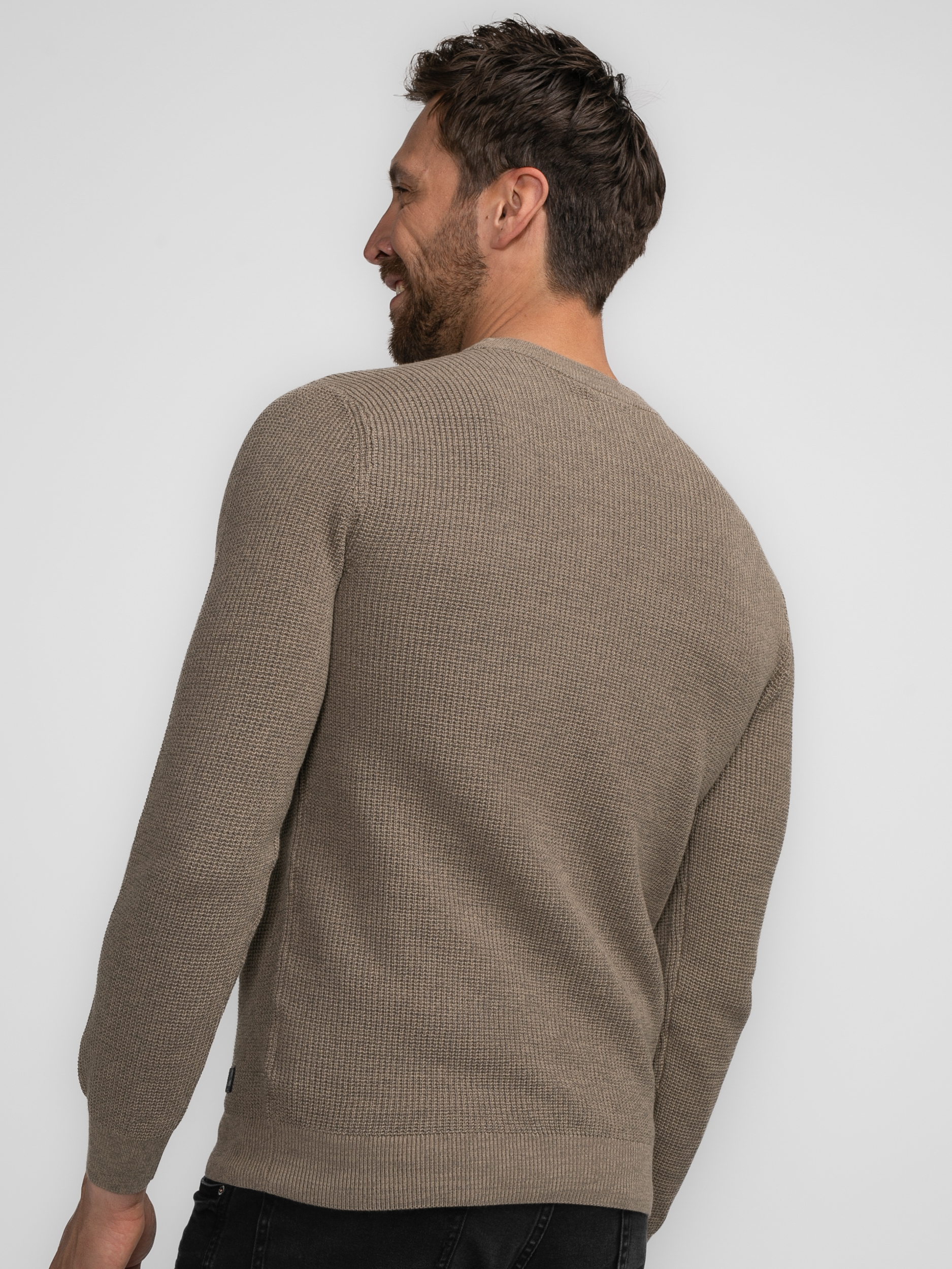 Men Knitwear Round Neck Basic