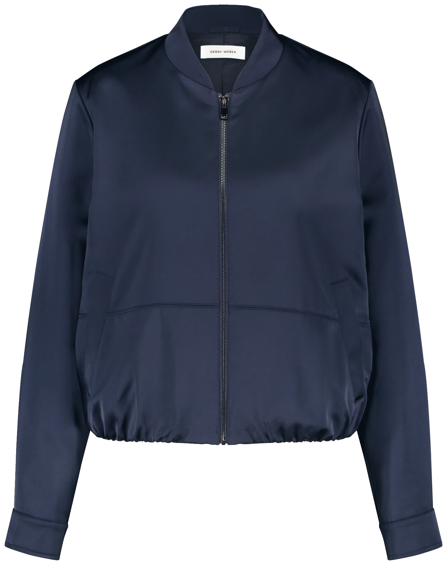 eleganter Satin-Blouson