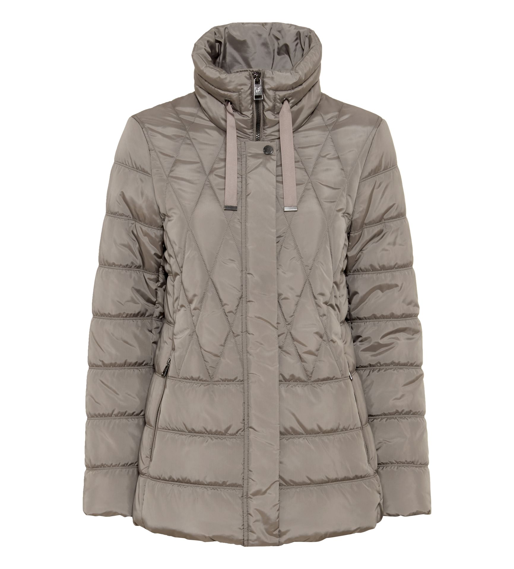warme Weather Protection Stepp-Jacke mit hohem Stehkragen