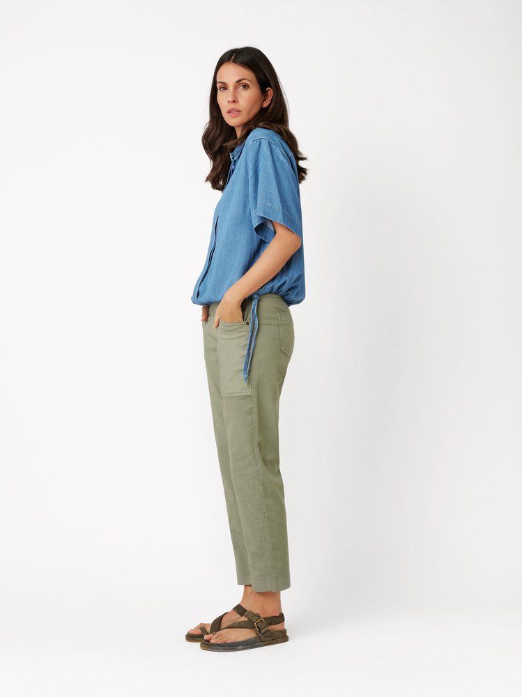 modisch bequeme Jogpants "Sue Jogpants 7/8" aus Baumwoll-Mix