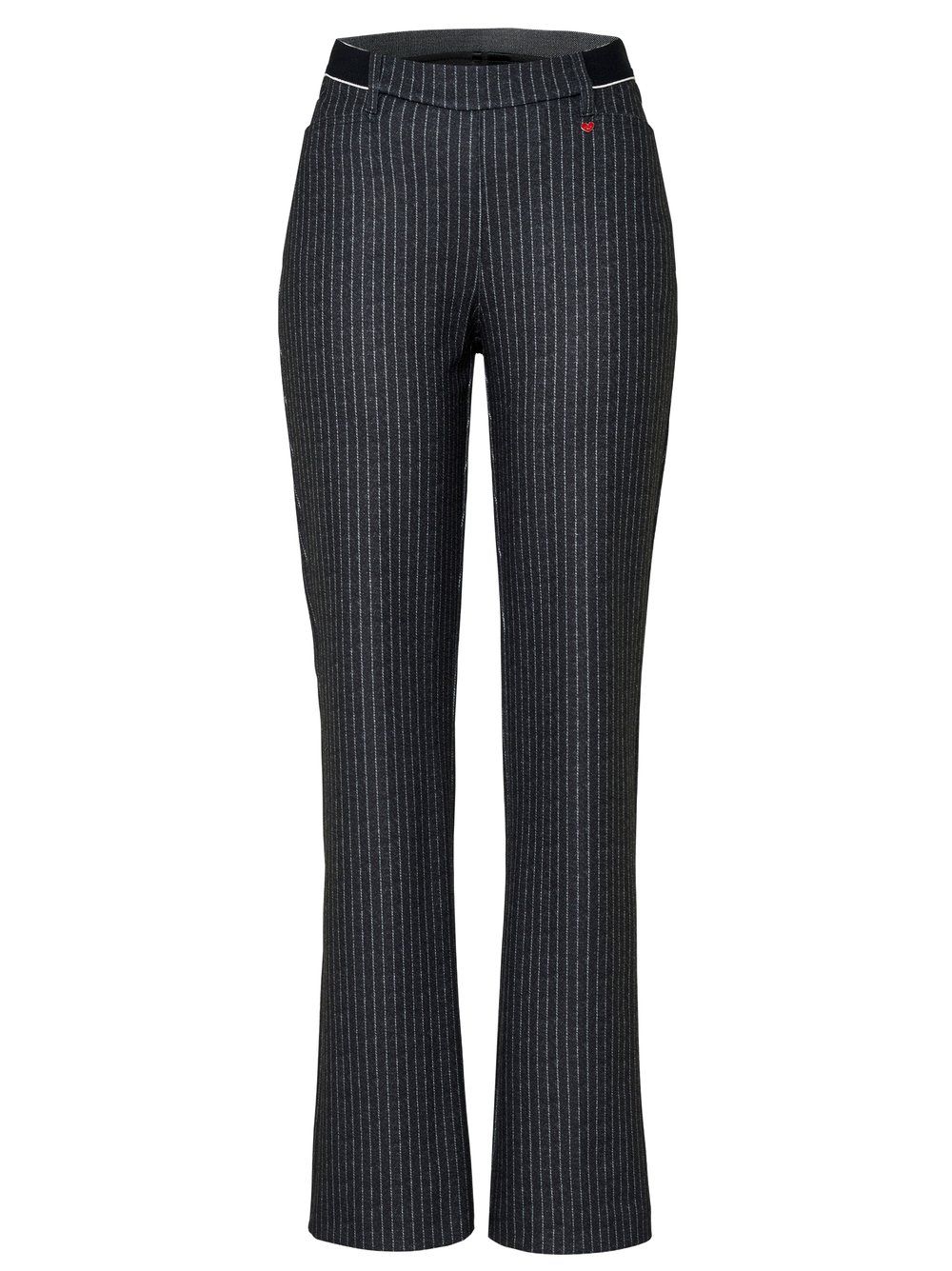 elegante Stoff-Schlupfhose "Alice New Flared" mit leicht ausgestelltem Bein aus Viskose-Mix