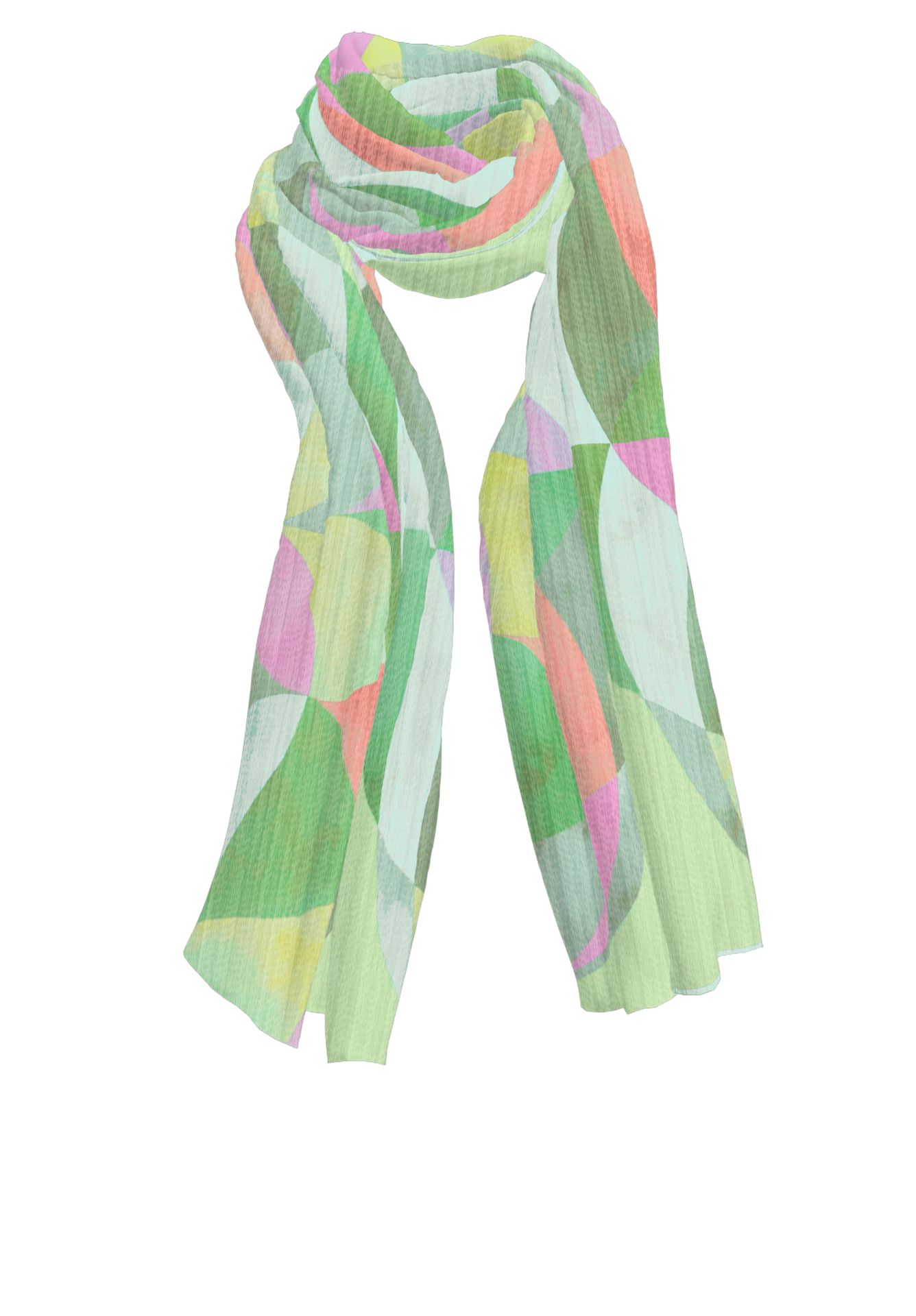 luftiges Sommer-Tuch mit Allover-Muster "TORO"