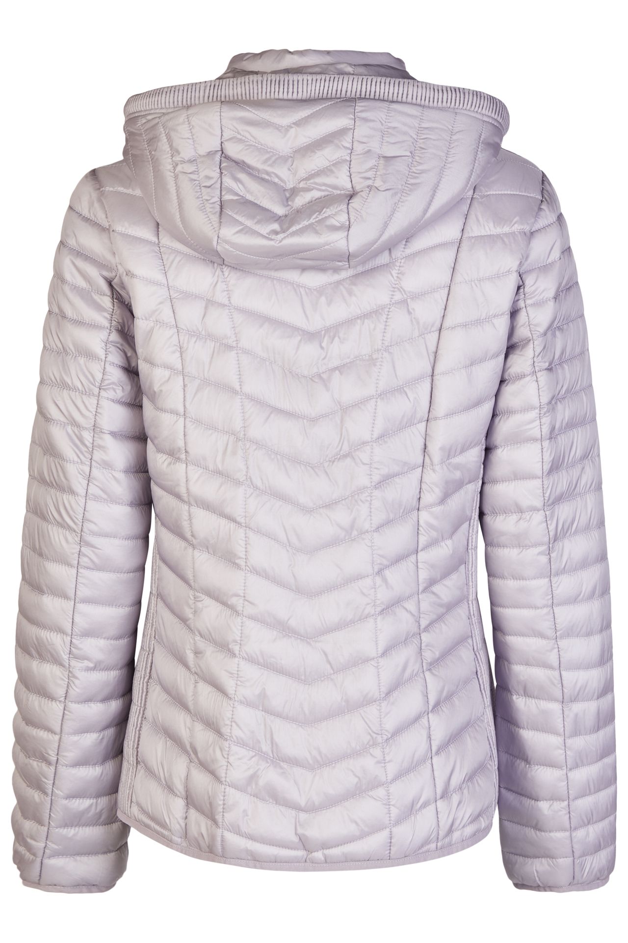 kurze Steppjacke mit Kapuze