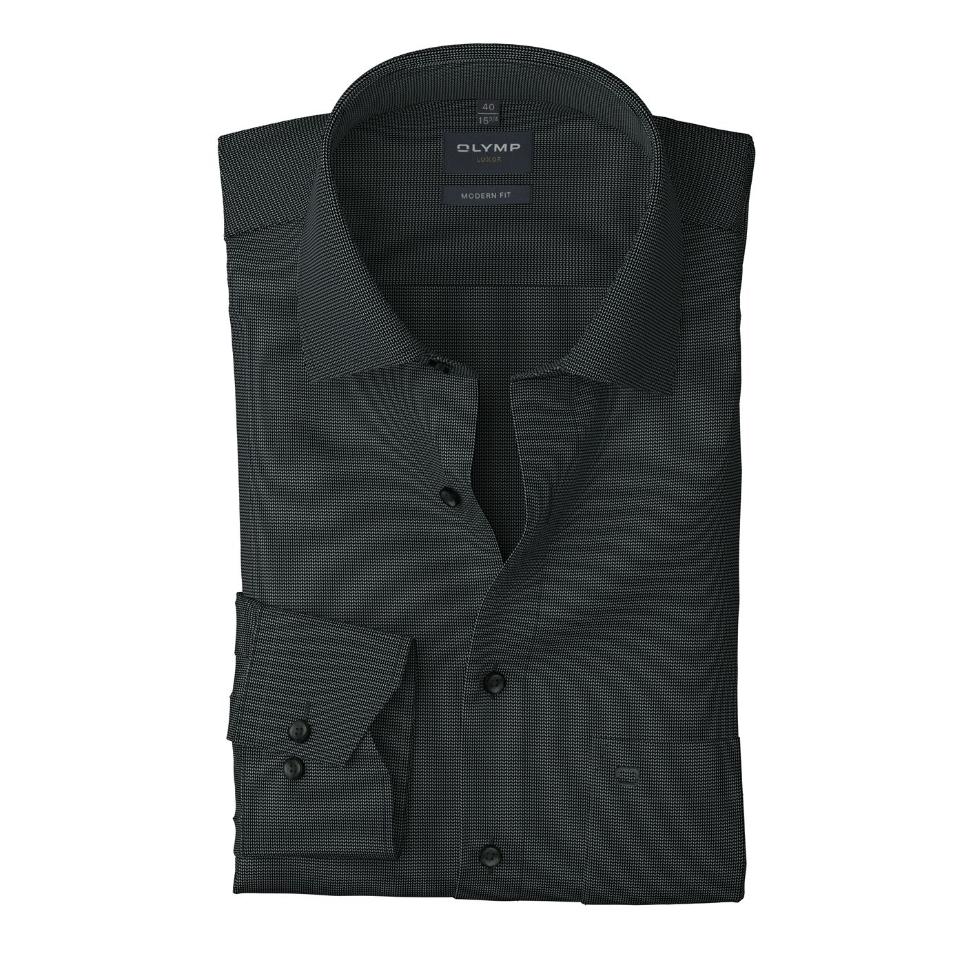 Bügelfreies Hemd, modern fit