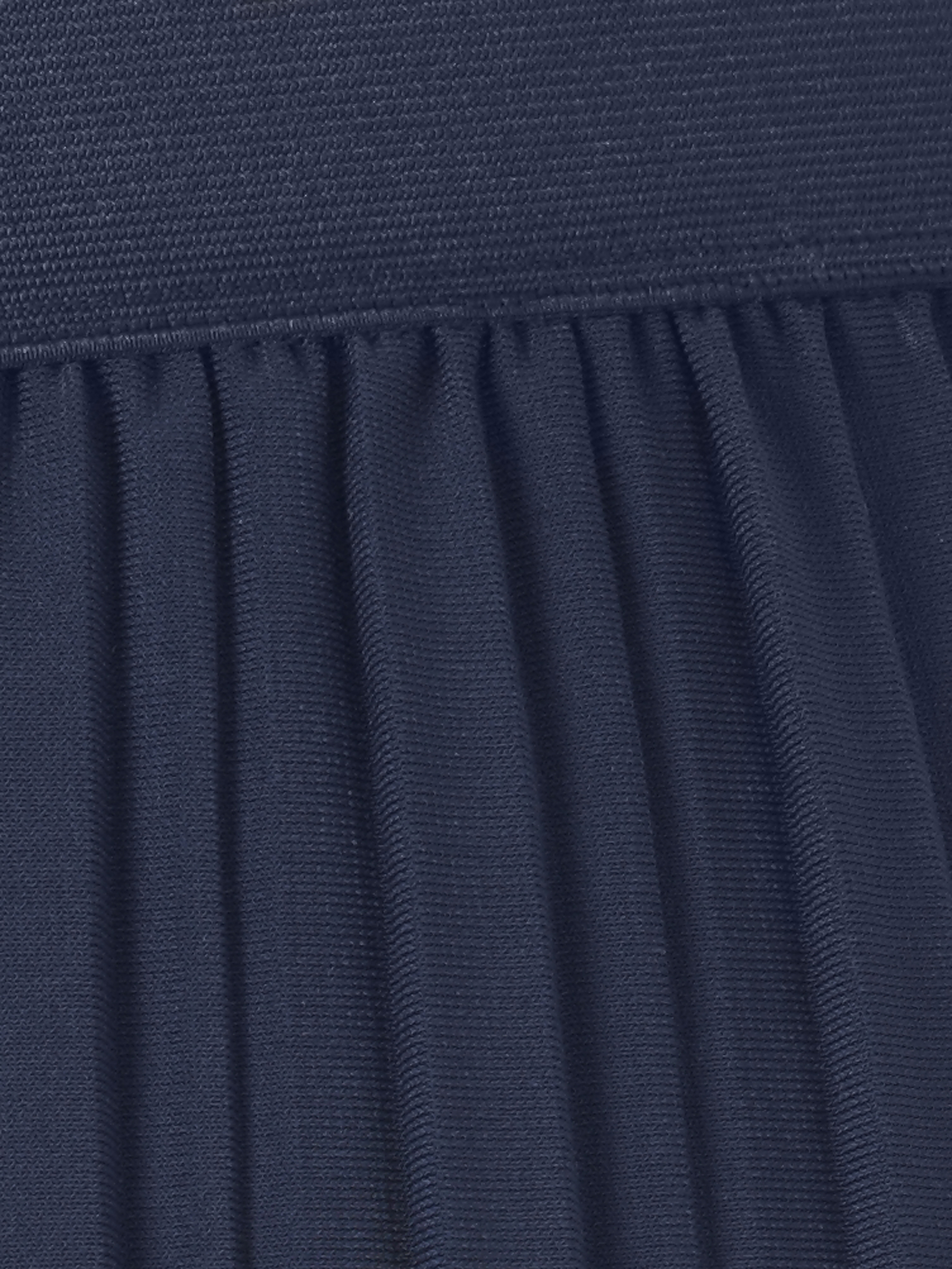 plissierte Sommer-Schlupfhose mit weitem Bein