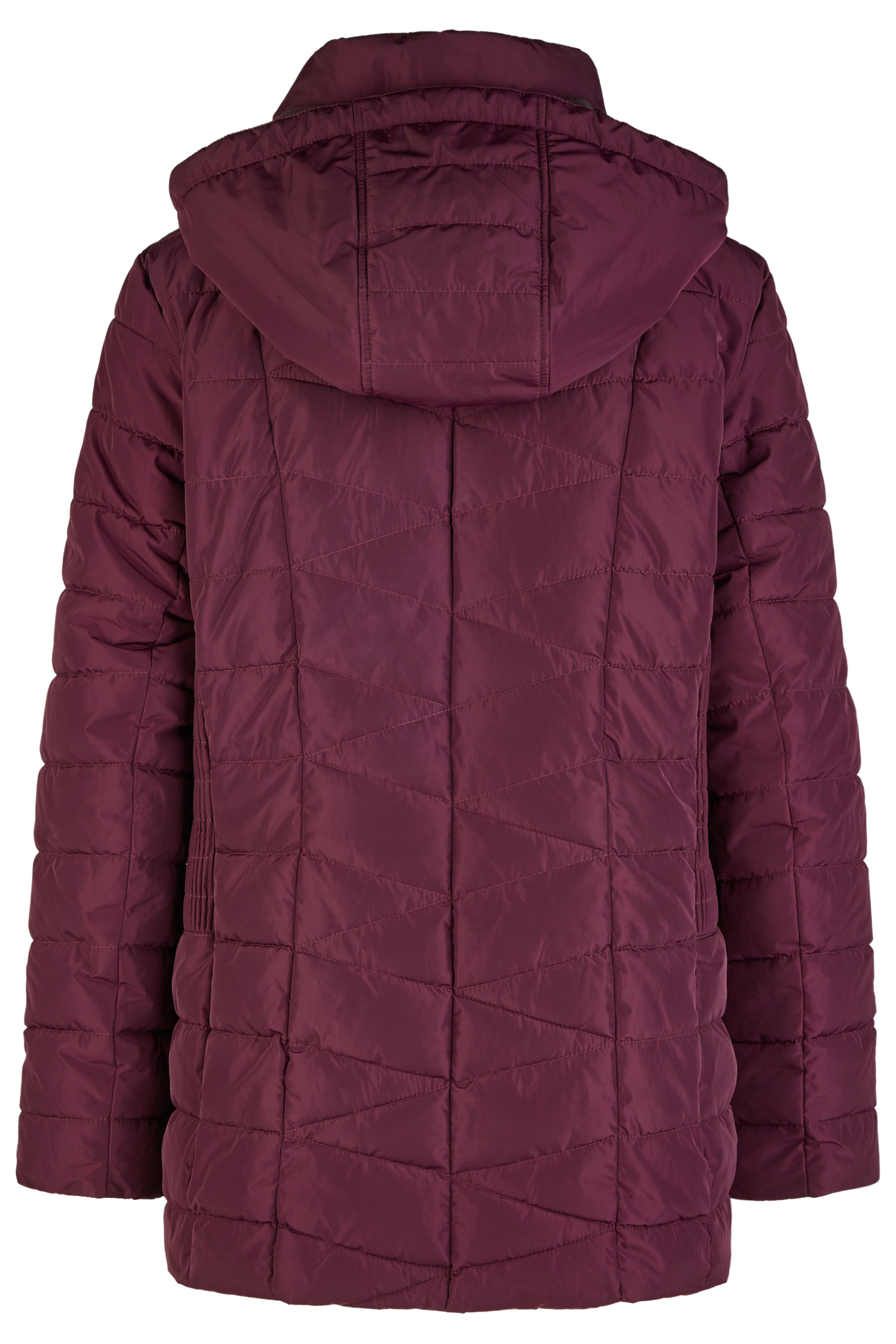 warme Stepp-Jacke mit Kapuze