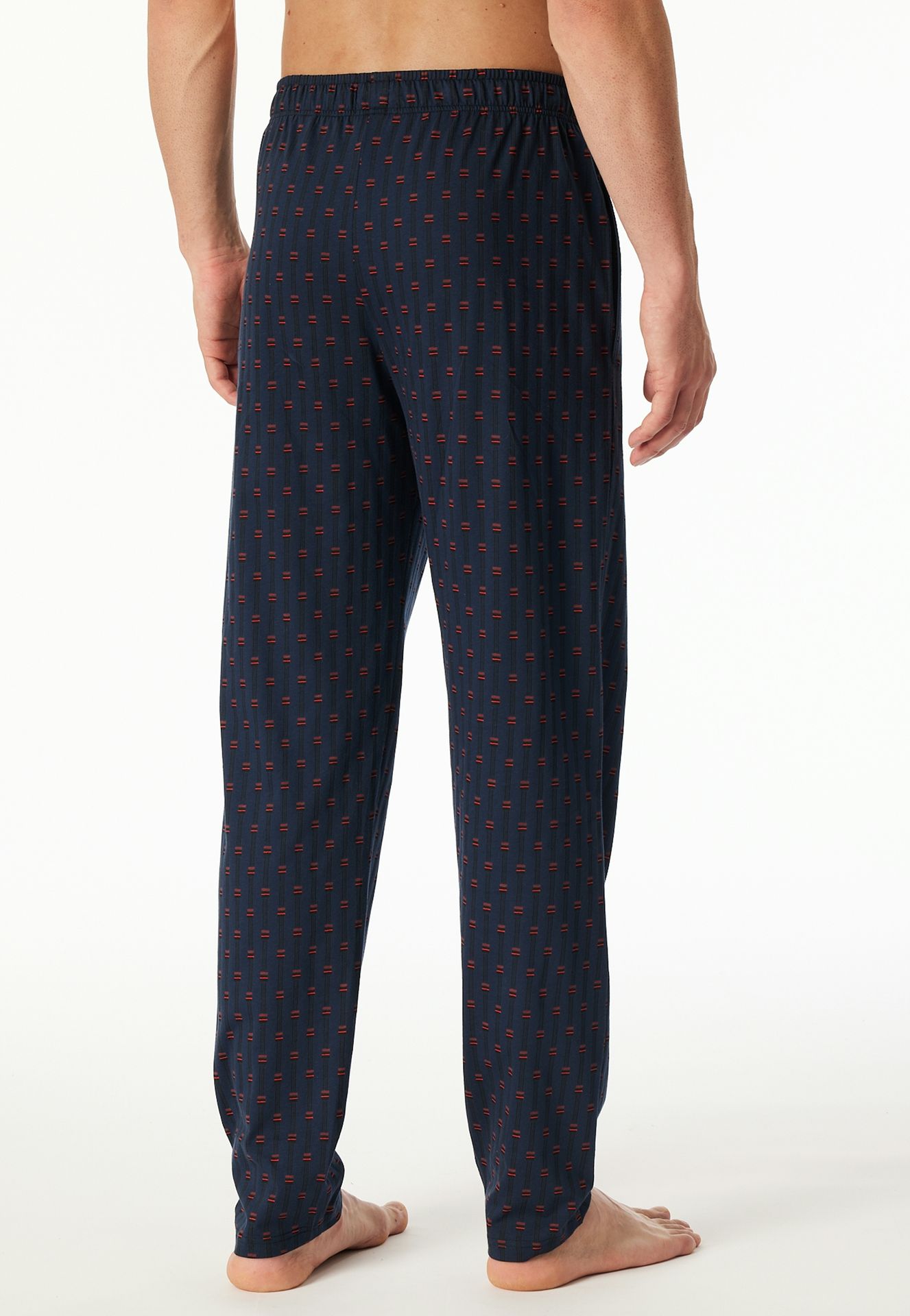 gestreifte Nightwear-Hose lang