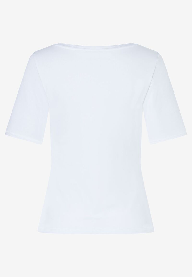 uni Damen-Basic-T- Shirt aus Organic-Baumwolle