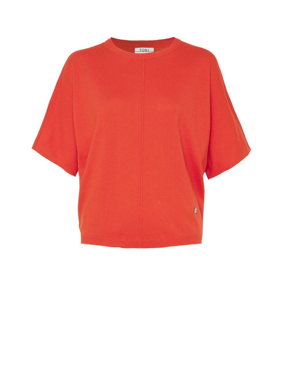 sommerlicher Kurzarm-Pulli "Gea KA" aus Baumwoll-Strick