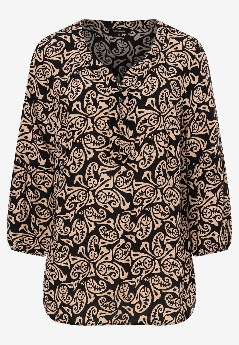 Tunikabluse  im  Ethno-Print