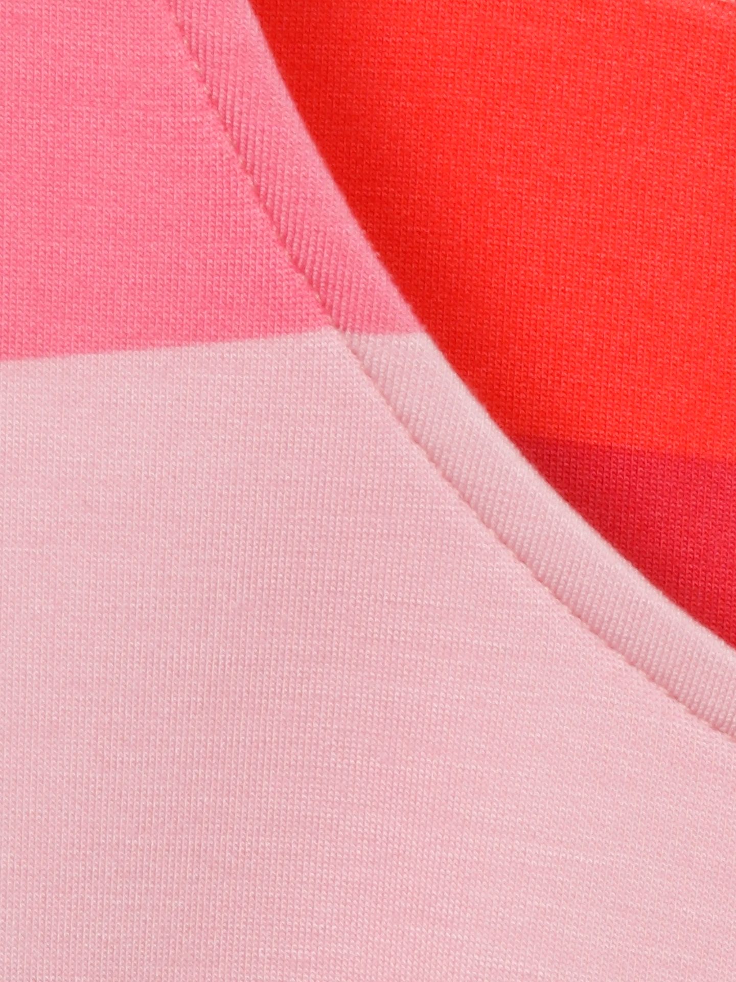 3/4 Arm-Sweatshirt im Blockringel aus Viskose-Mix