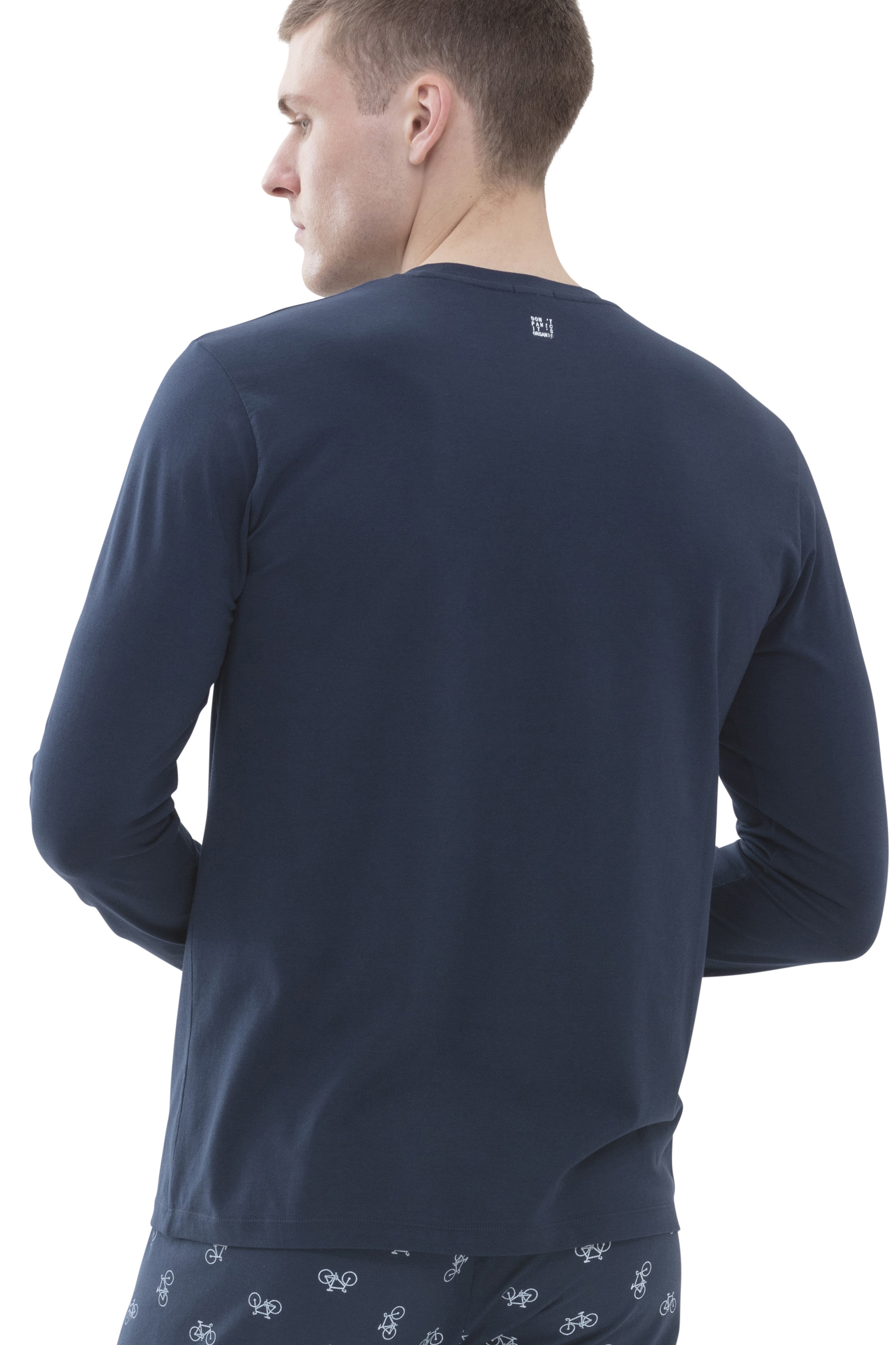 Herren-Night-Shirt aus elastischer Baumwolle