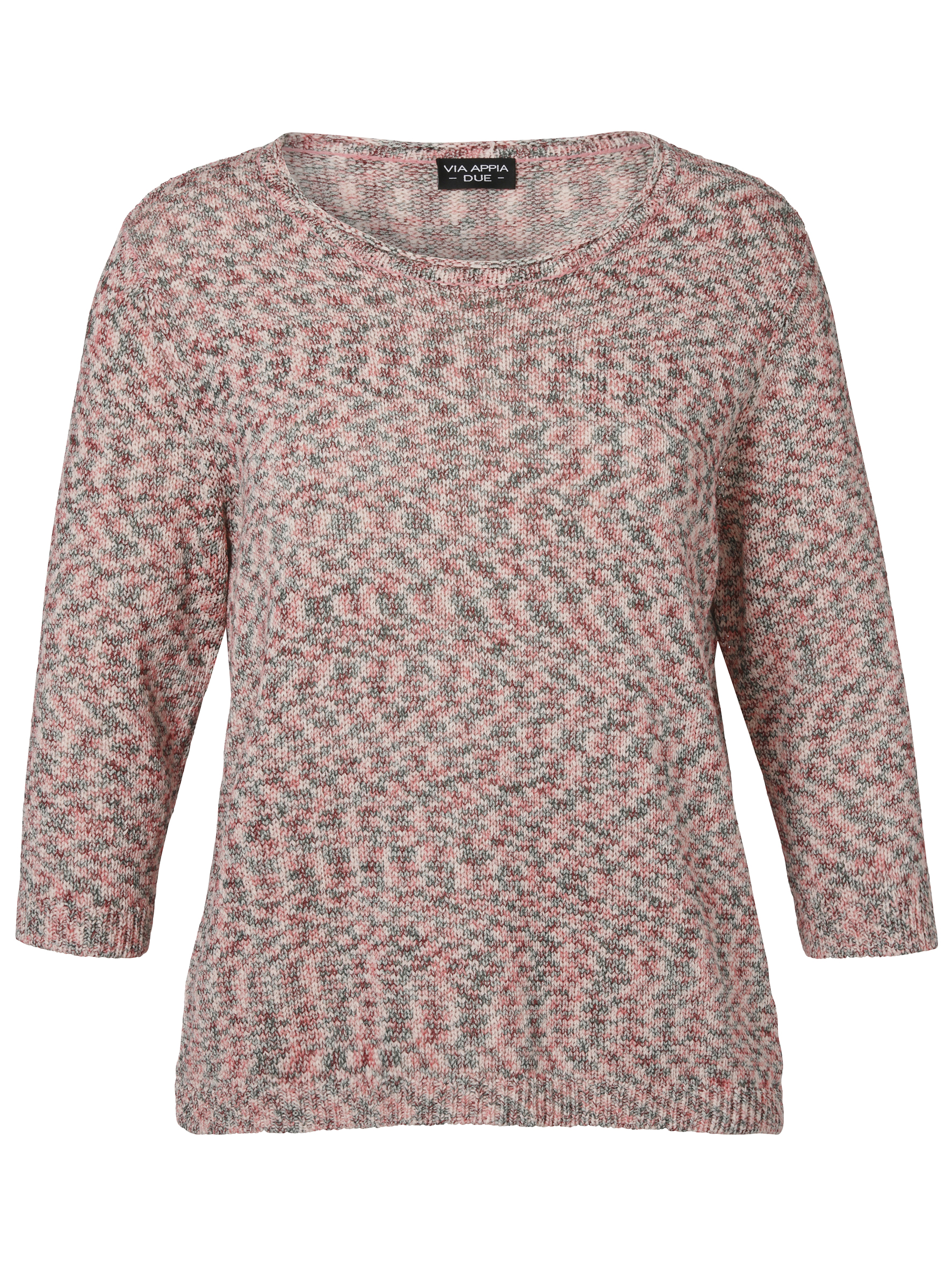 Pullover Rundhals 3/4 Arm