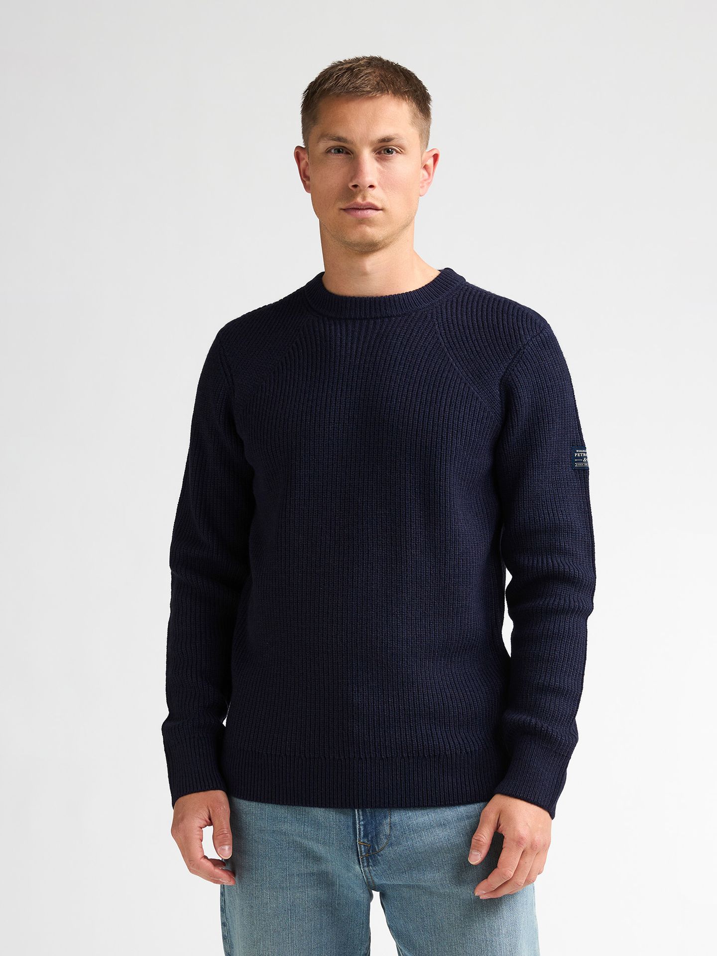 Men Knitwear Round Neck Basic