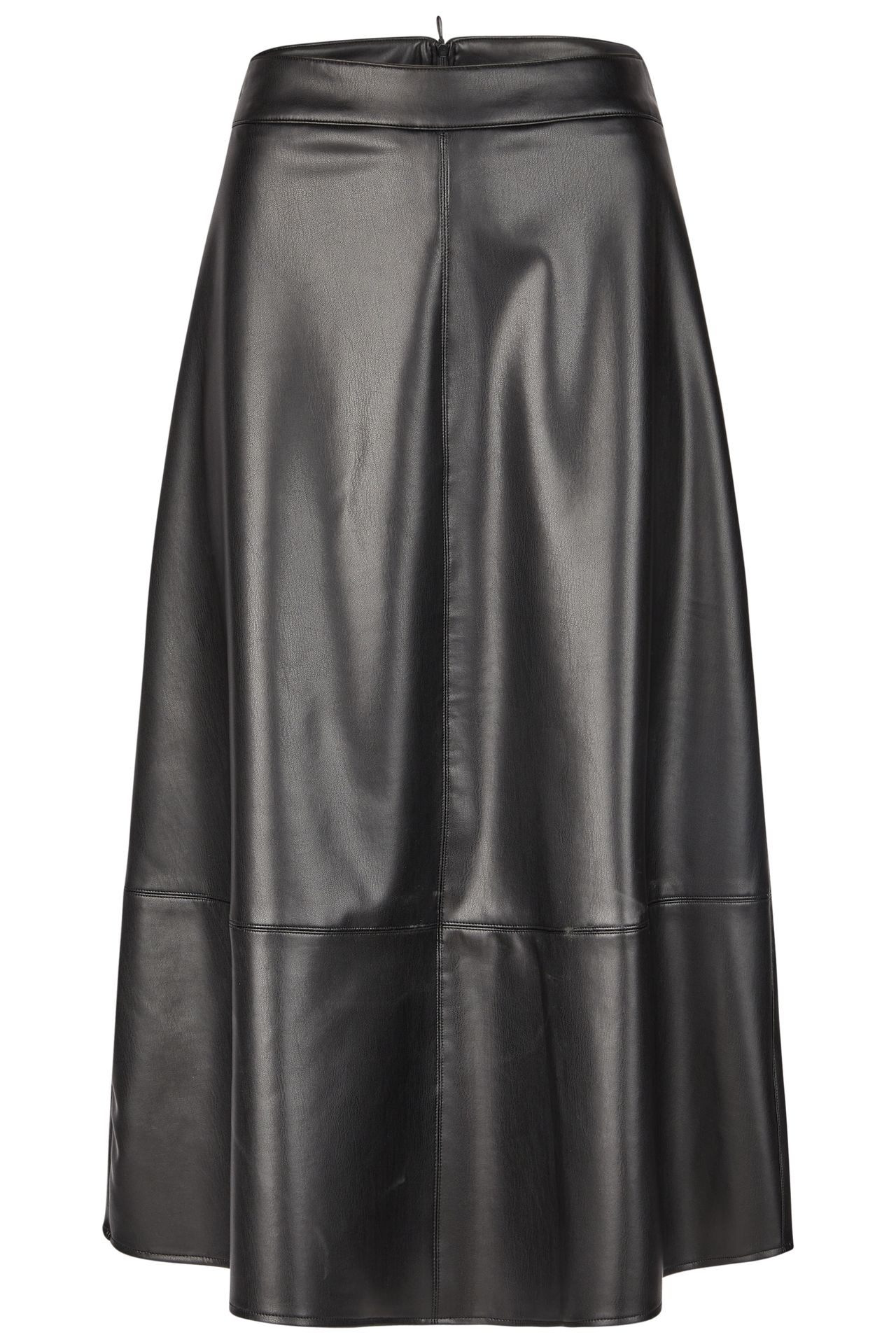 Midirock aus Lederimitat