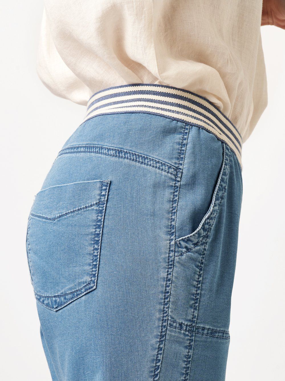 bequeme Schupfhose "Sue Jogpants 3/4"