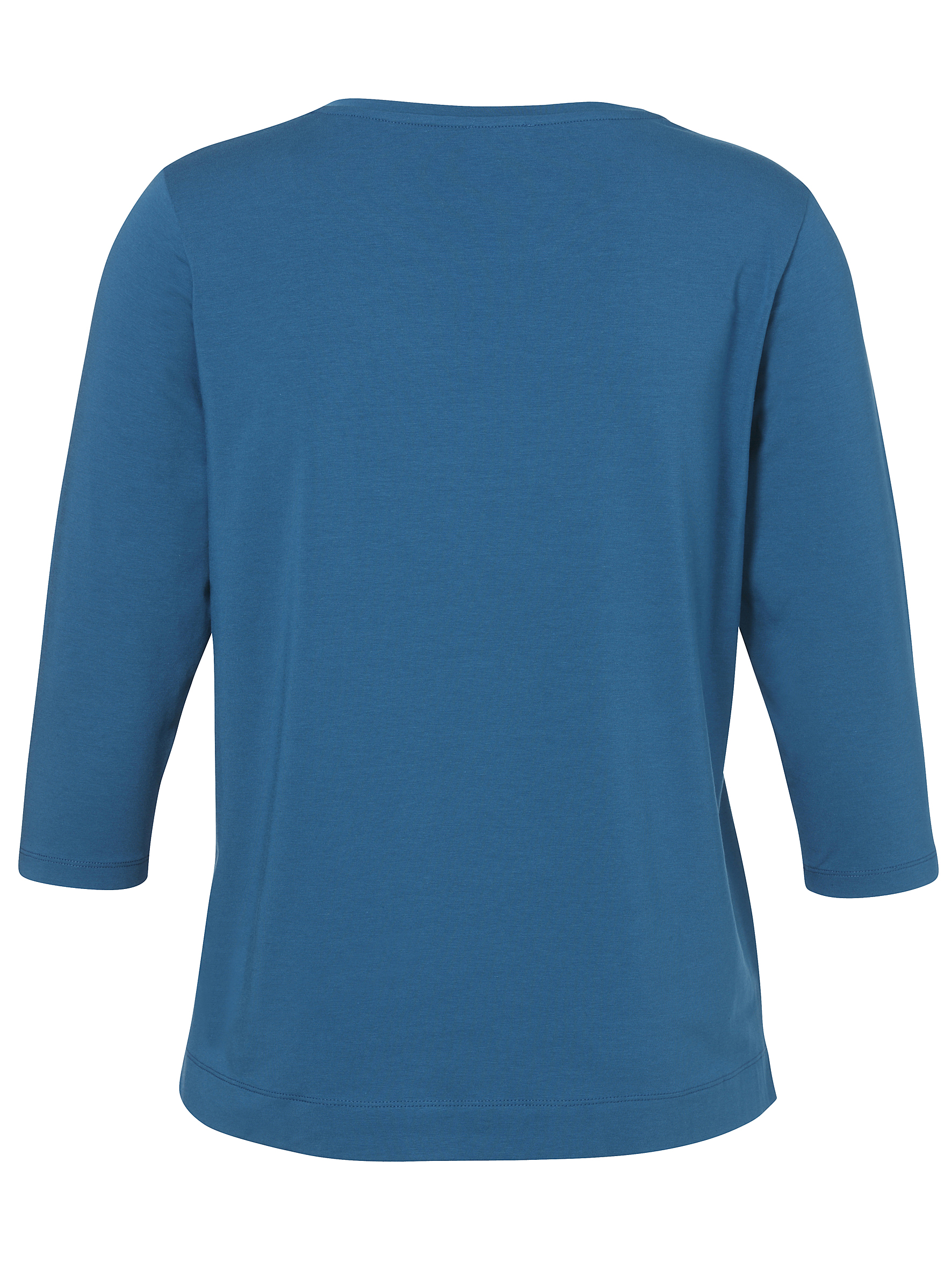 Shirt aus Baumwoll-Modal mit Wording-Motiv