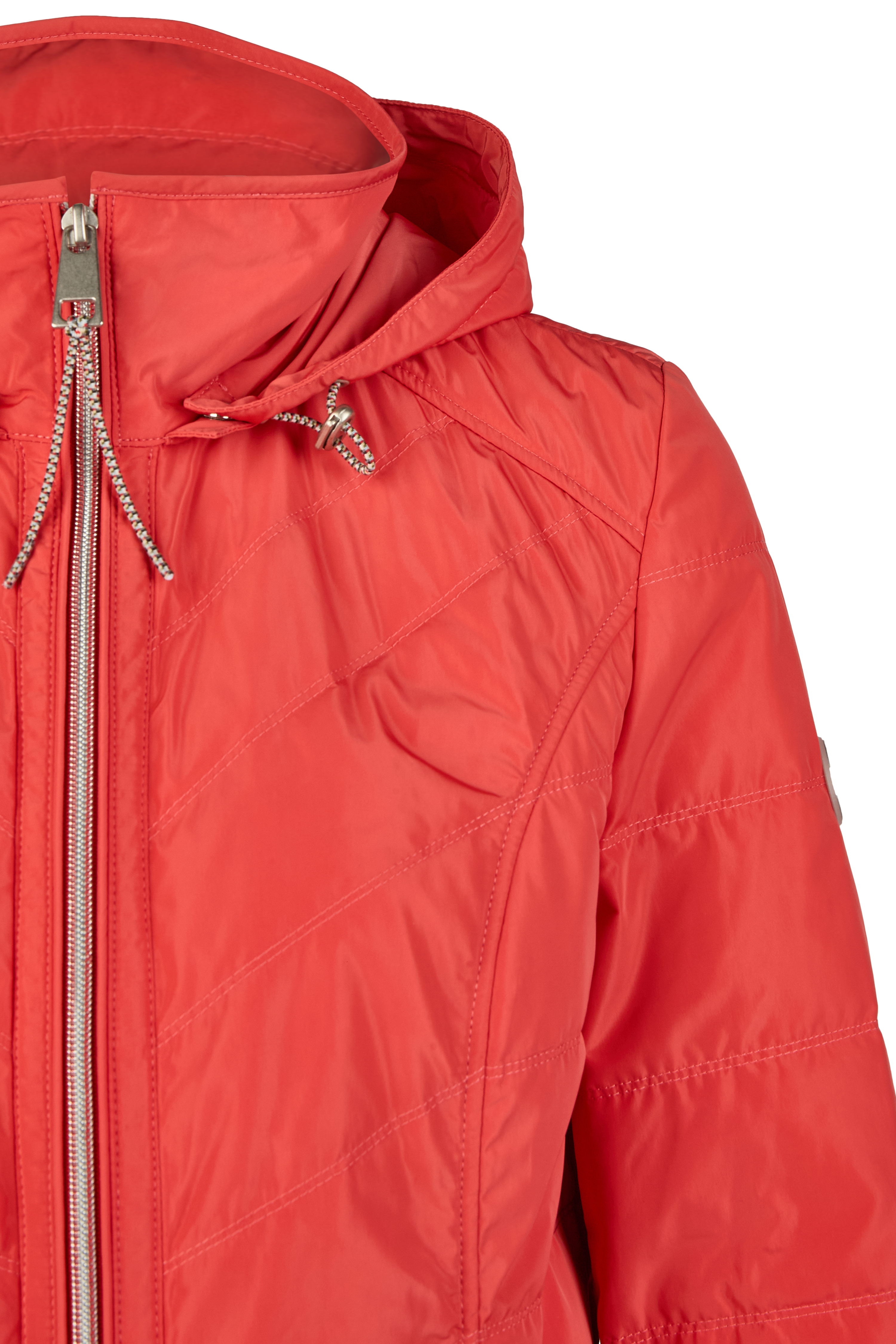 leichte Sommer-Steppjacke mit Kapuze