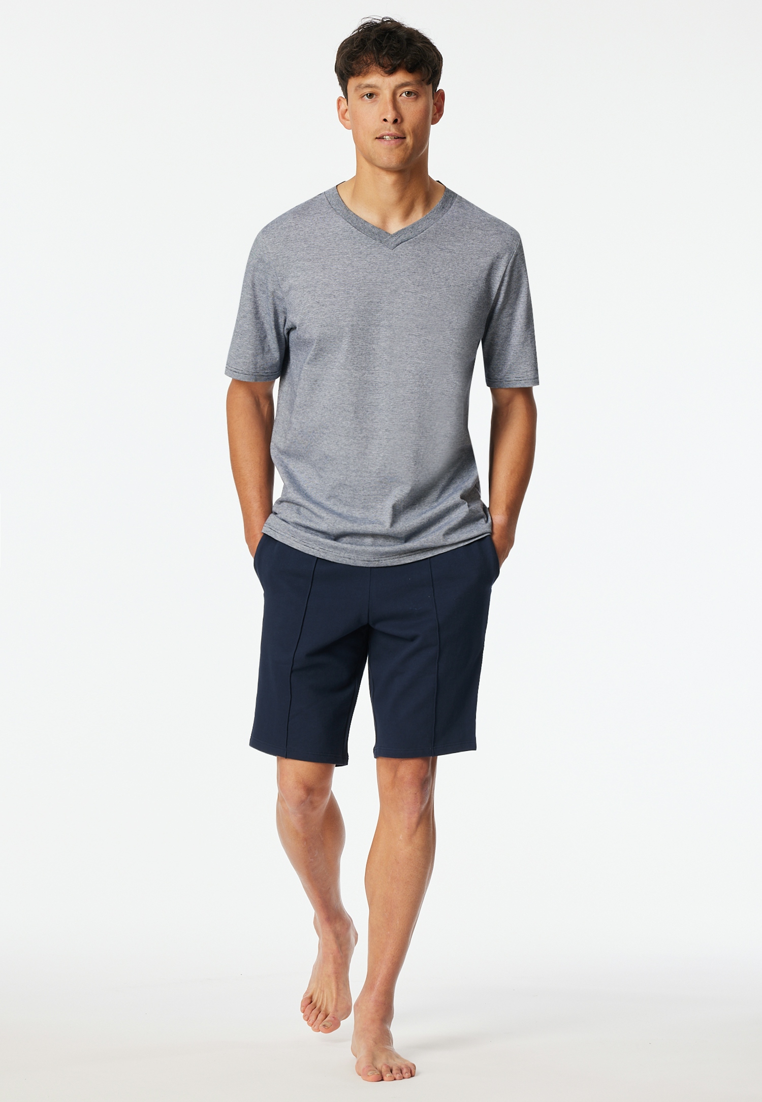 uni Herren Schlaf-T-Shirt  "Mix & Relax"