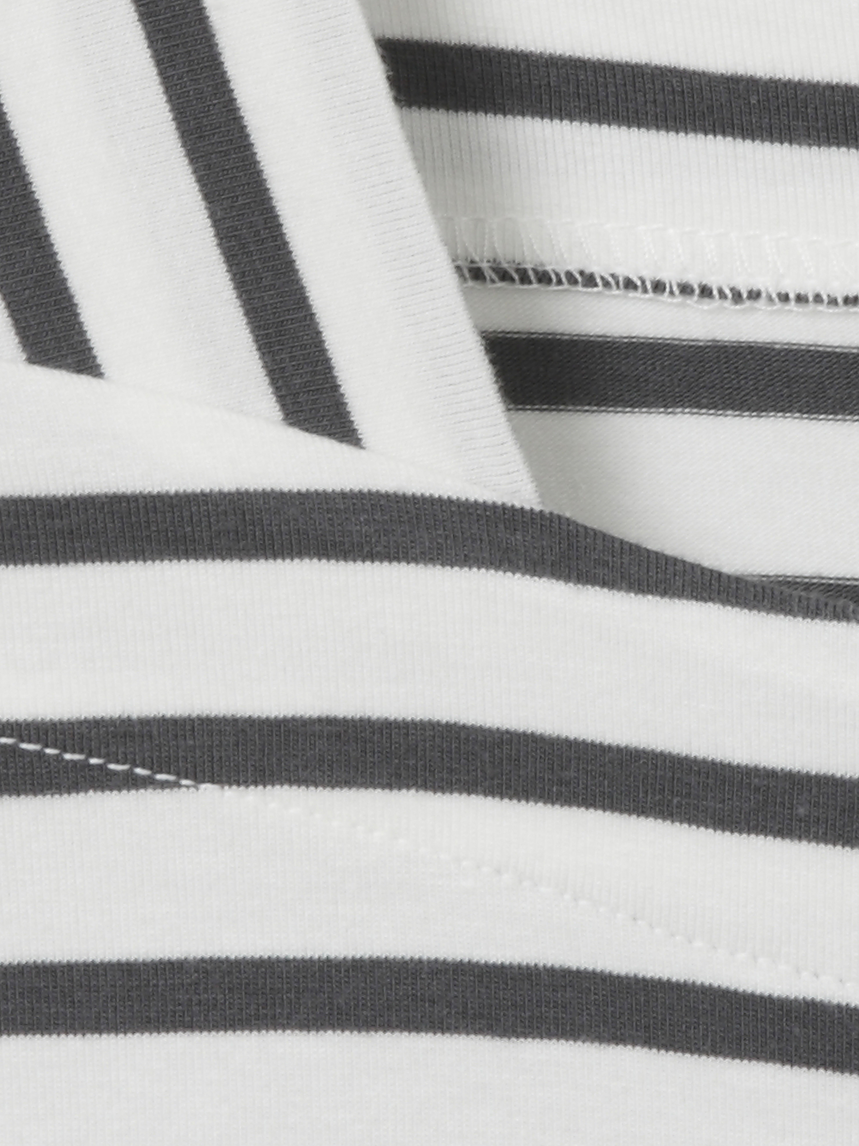 geringeltes Damen-Shirt aus Baumwoll-Modal-Mix