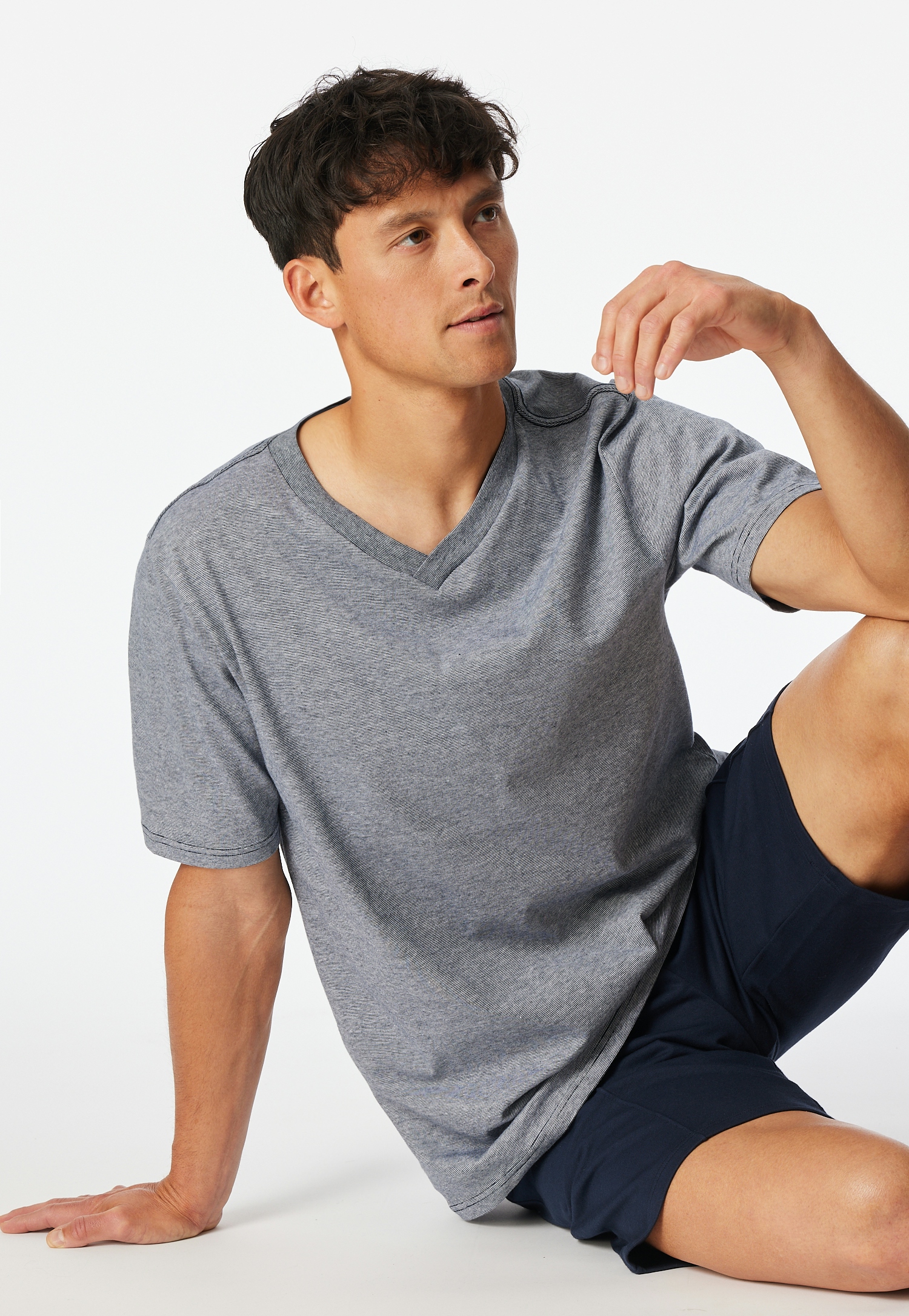 uni Herren Schlaf-T-Shirt  "Mix & Relax"