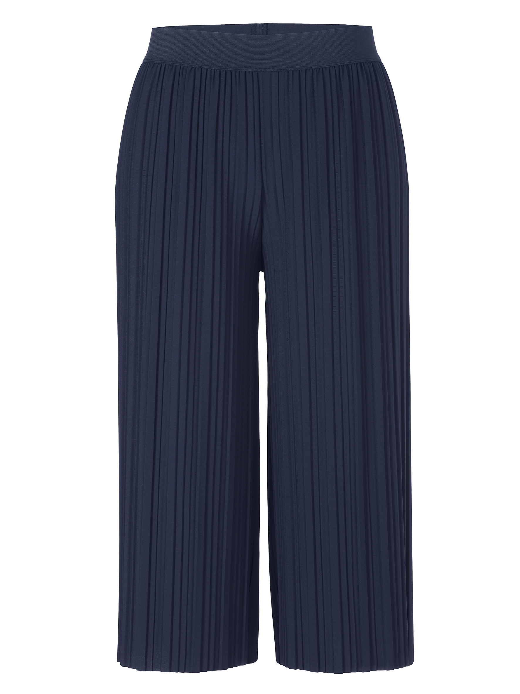 plissierte Sommer-Schlupfhose mit weitem Bein
