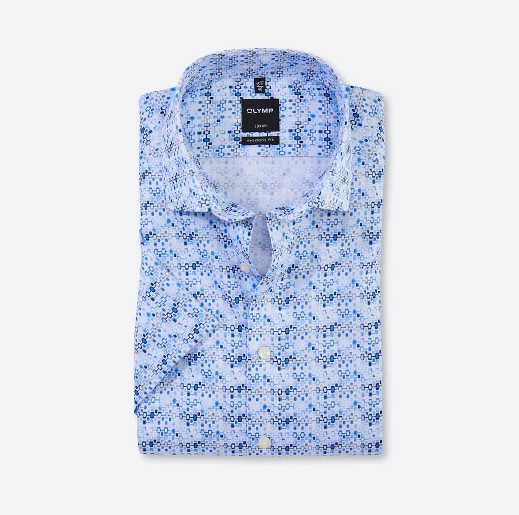 Bügelfreies Hemd, modern fit