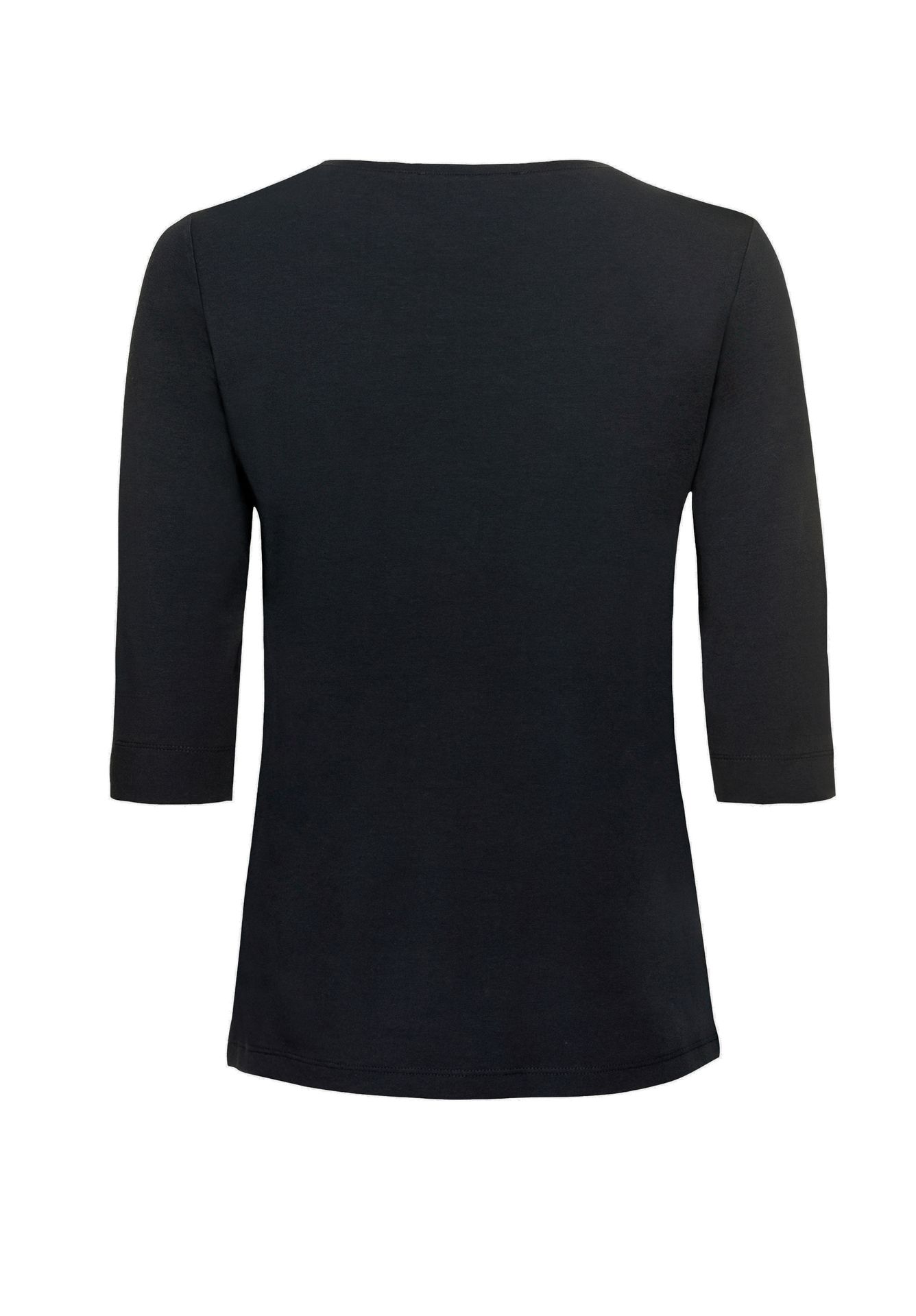 uni Basic-T-Shirt "DIELLA" aus Baumwoll-Modal-Mix