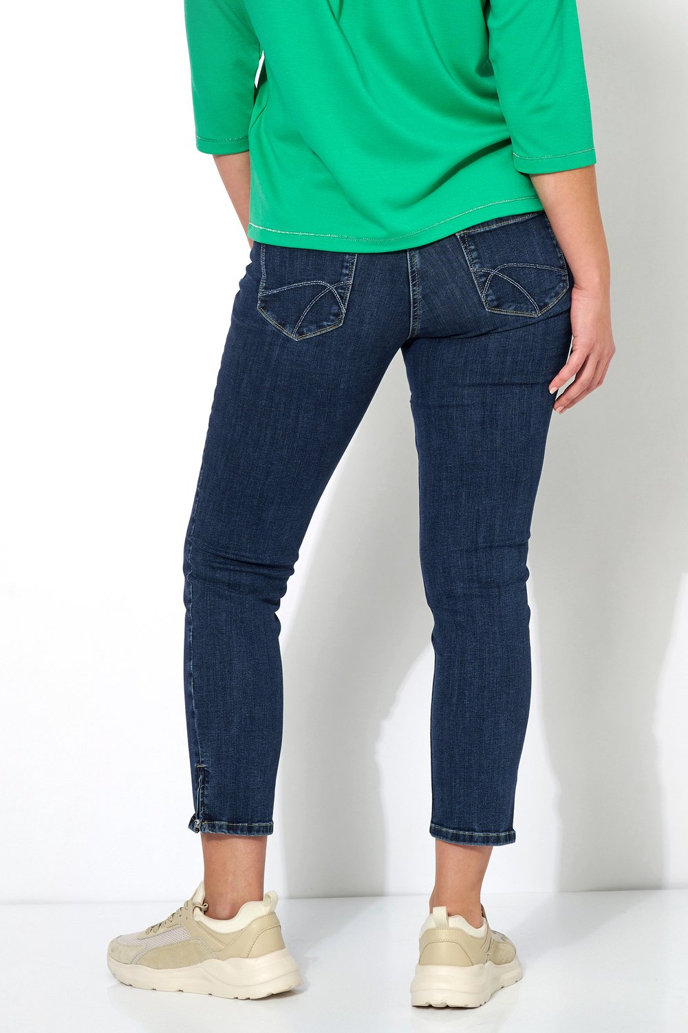 Damenjeans "Perfect Shape Zip 7/8"