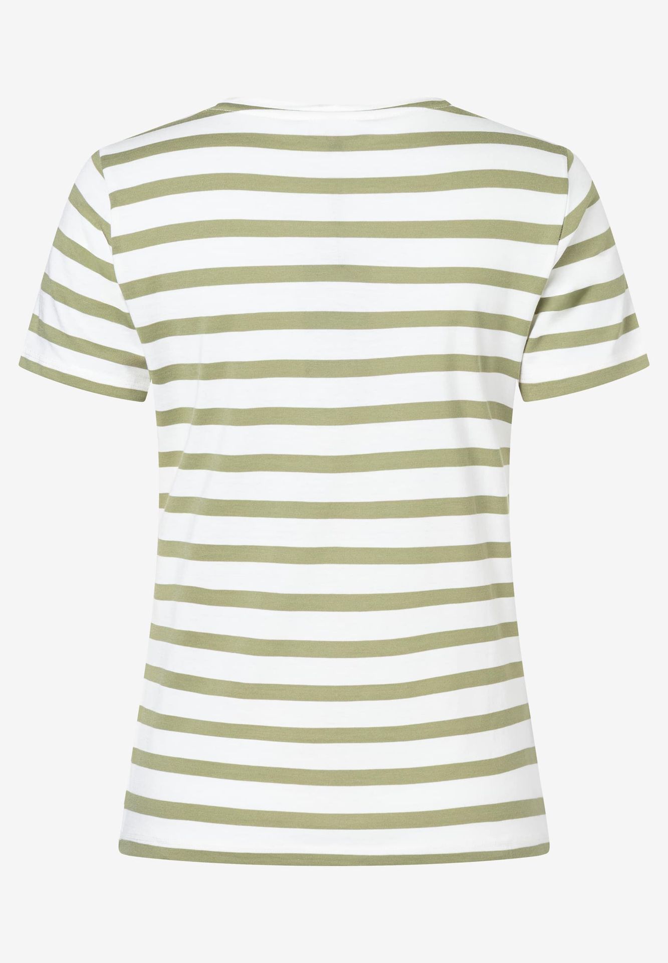 Streifenshirt mit Paillettenschrift