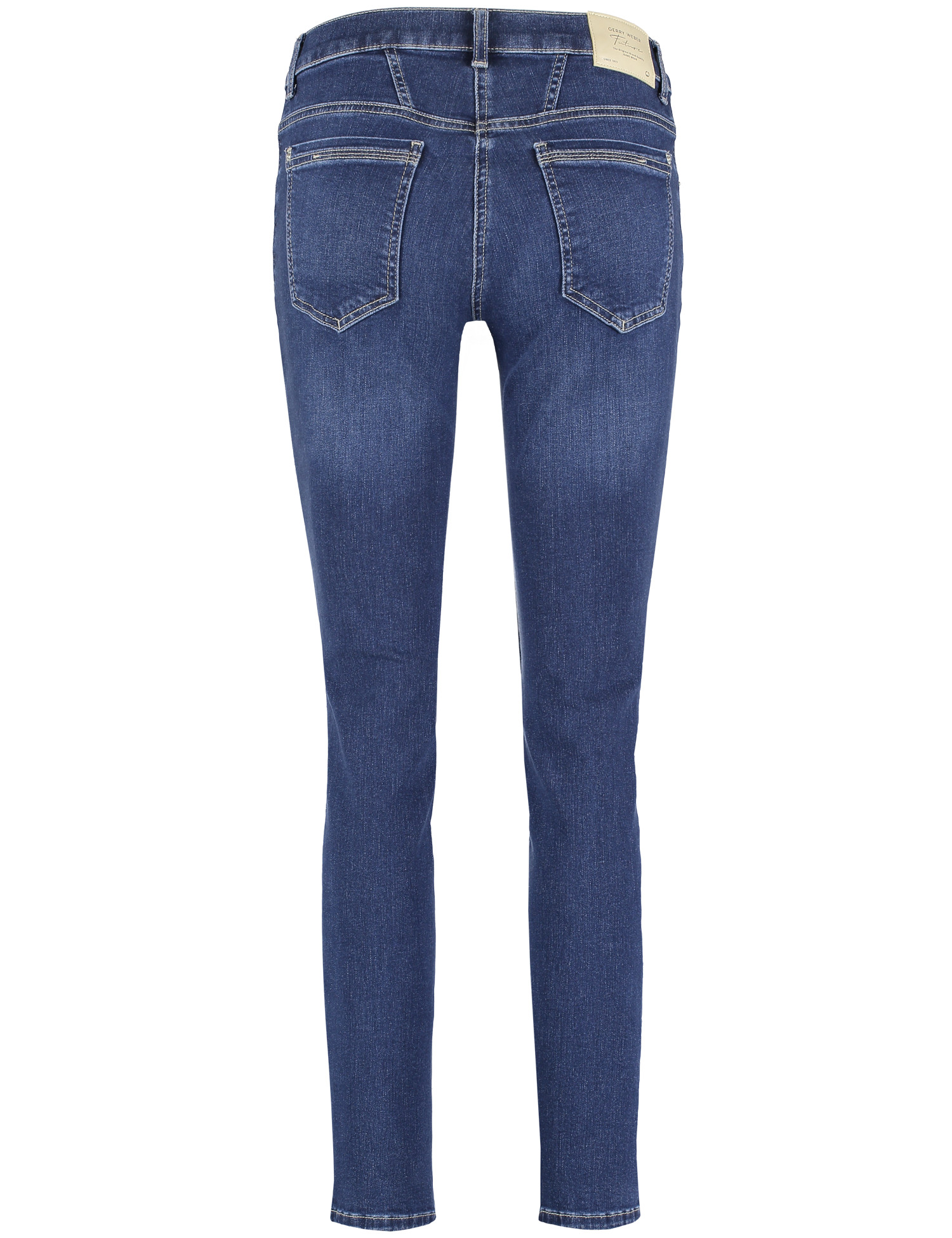 5-Pocket Jeans ALIS꞉SA SLIM STRAIGHT Kurzgröße