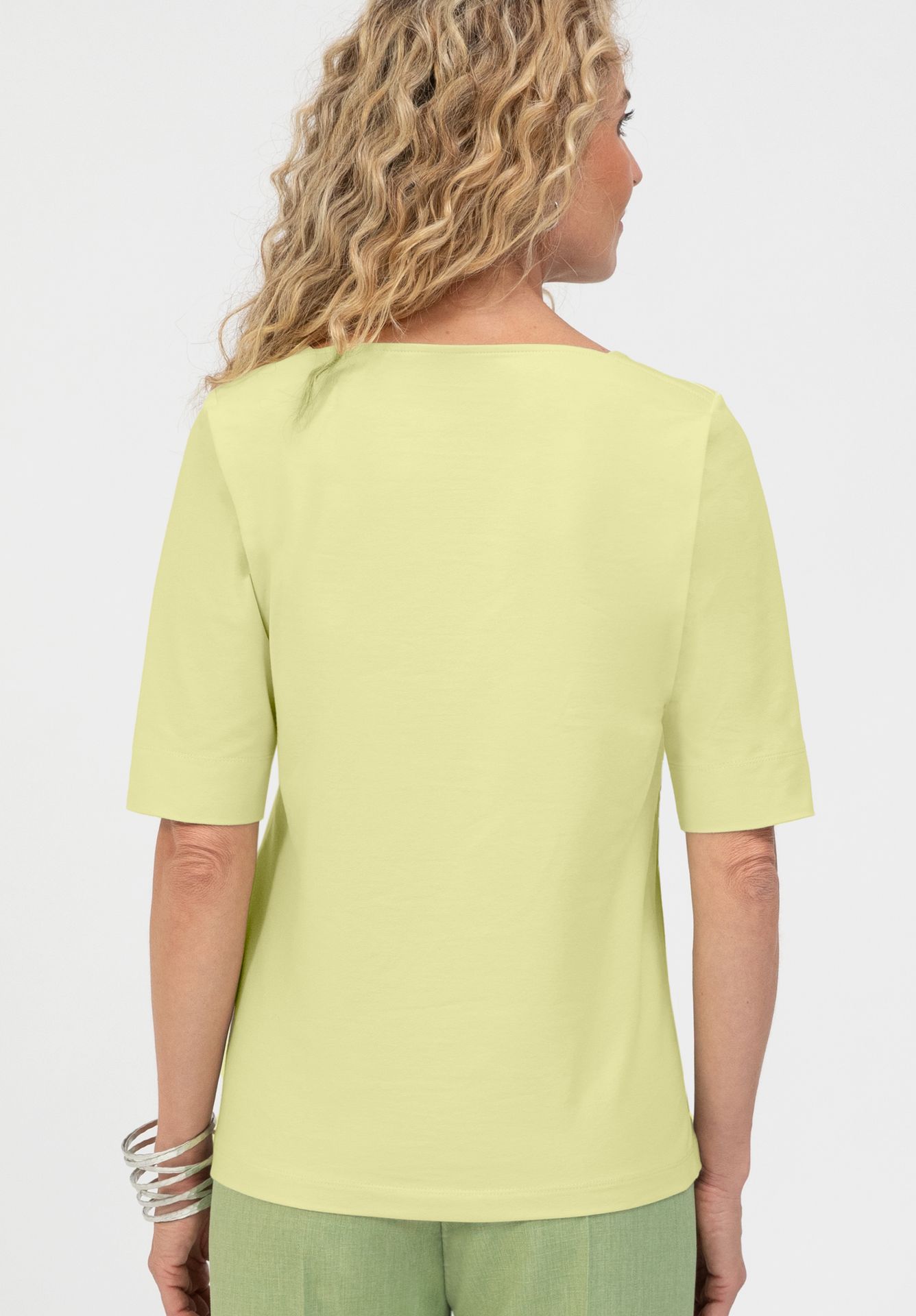 feminines T-Shirt "LOTTI" mit Frontprint aus Baumwoll-Jersey