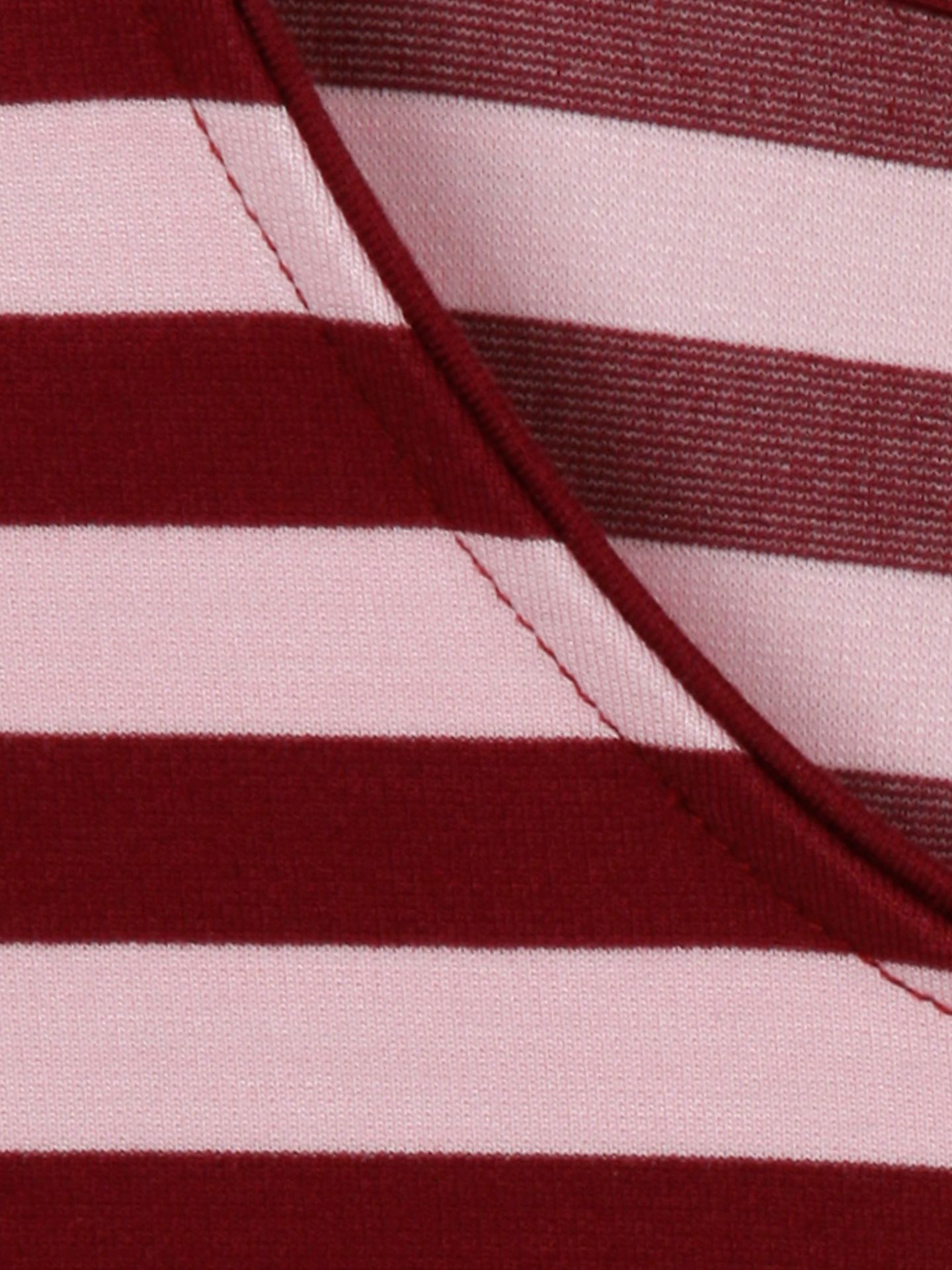 Ringel-Shirt mit 3/4 Arm aus Viskose-Mix