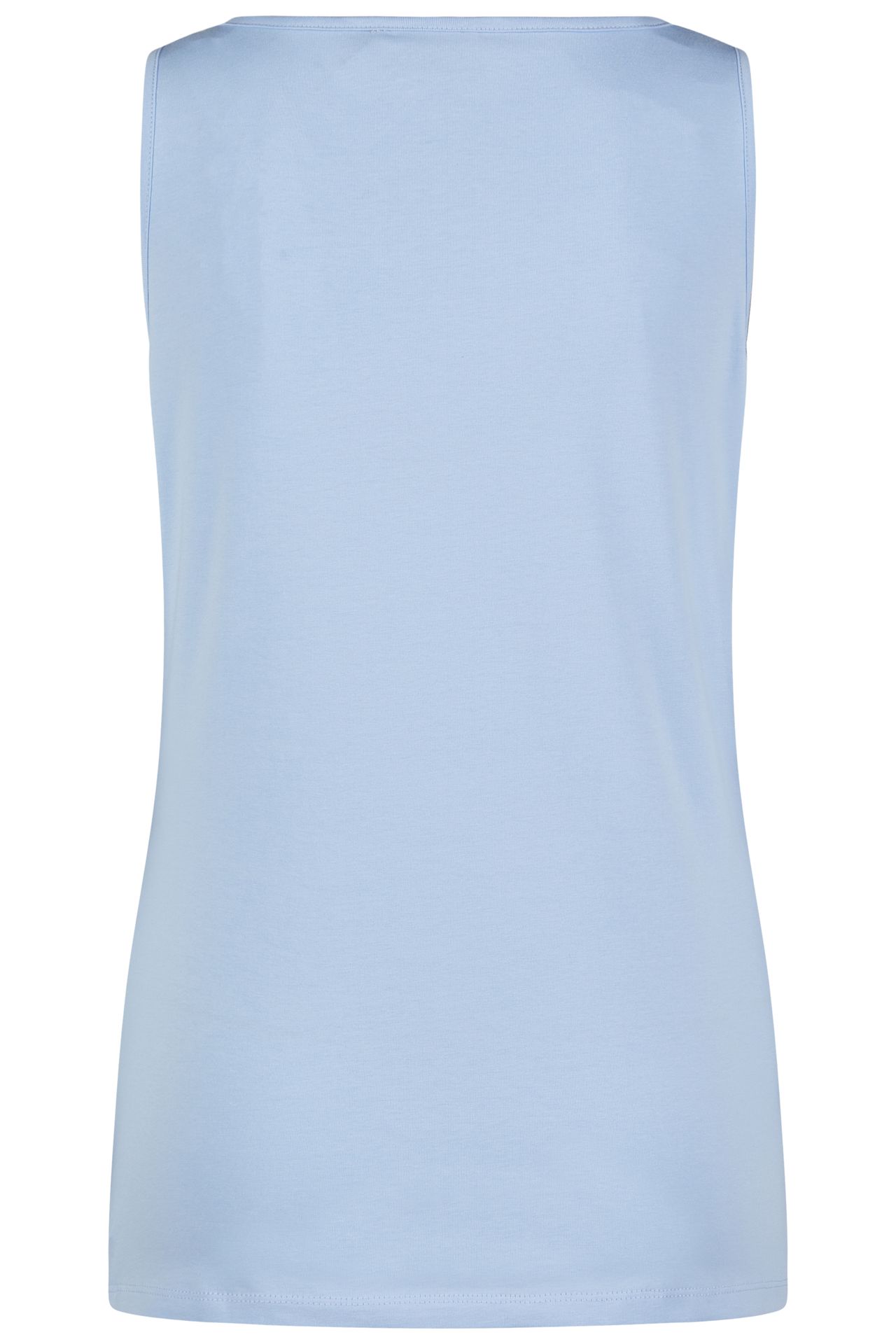 uni Basic-Top aus Baumwoll-Jersey