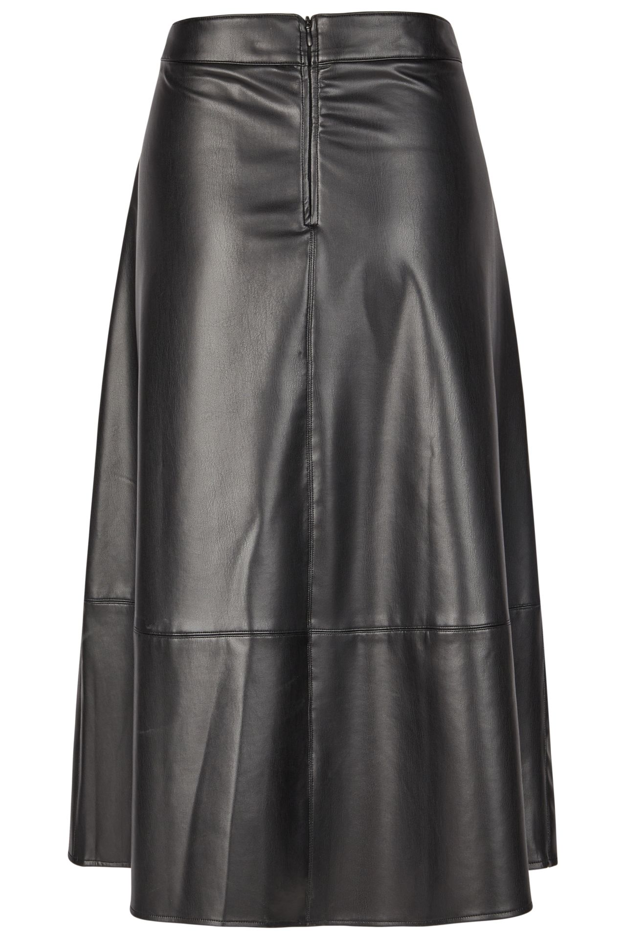 Midirock aus Lederimitat