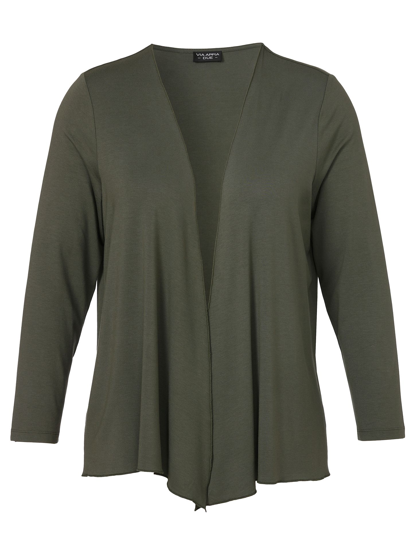 leichte Jersey-Jacke Offen