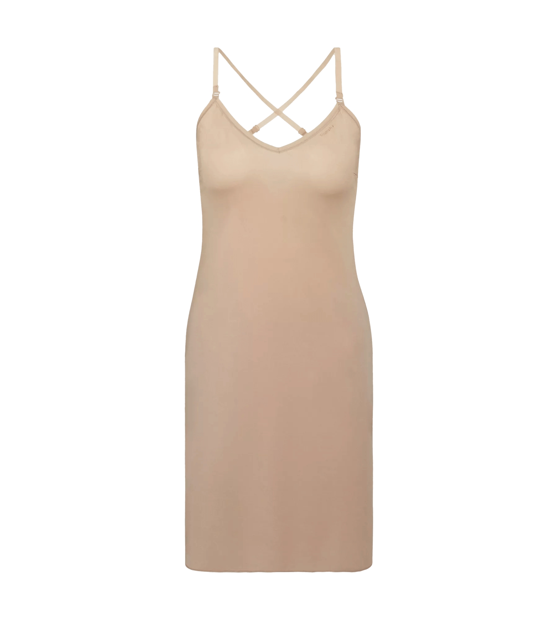Negligee "Body Make-Up T Dress 02" aus fließendem Material mit Spaghettiträger