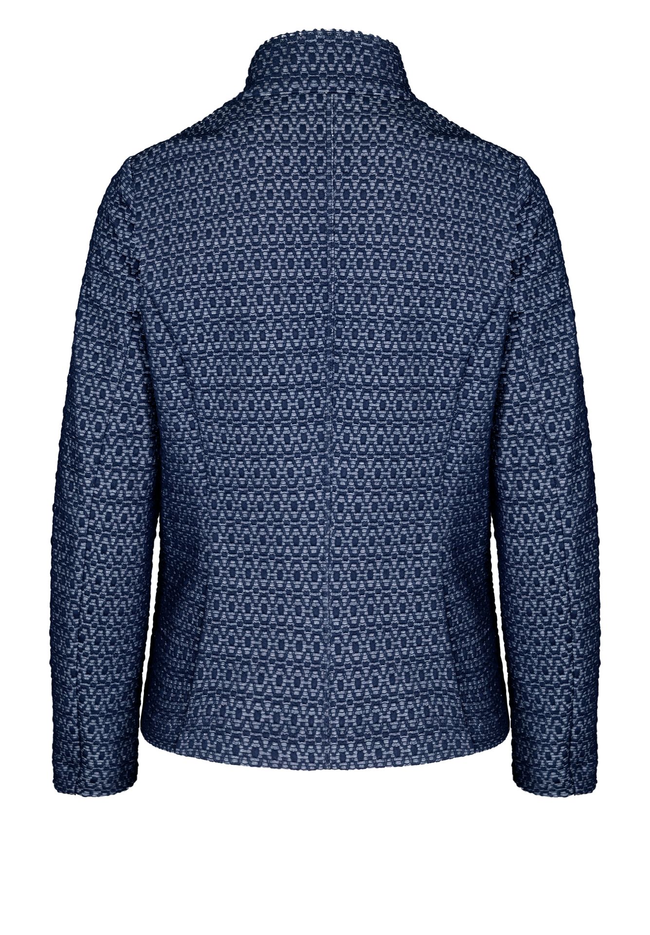 Kurzblazer "JOALINA" aus Struktur-Jersey mit Viskose-Anteil