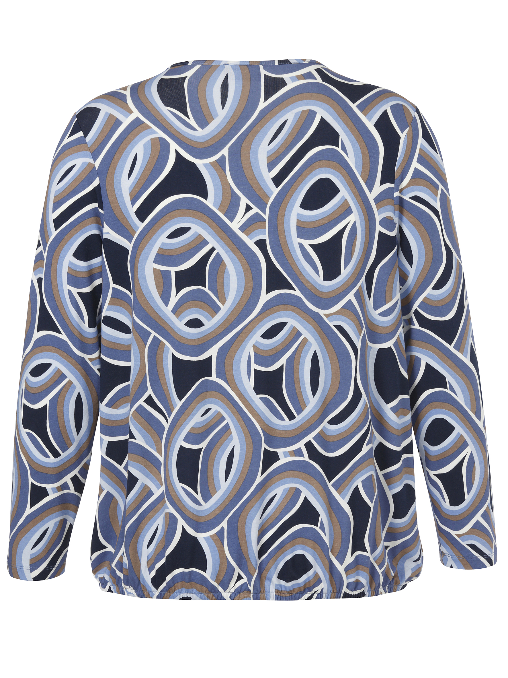 Langarm-Shirt mit Allover-Druck