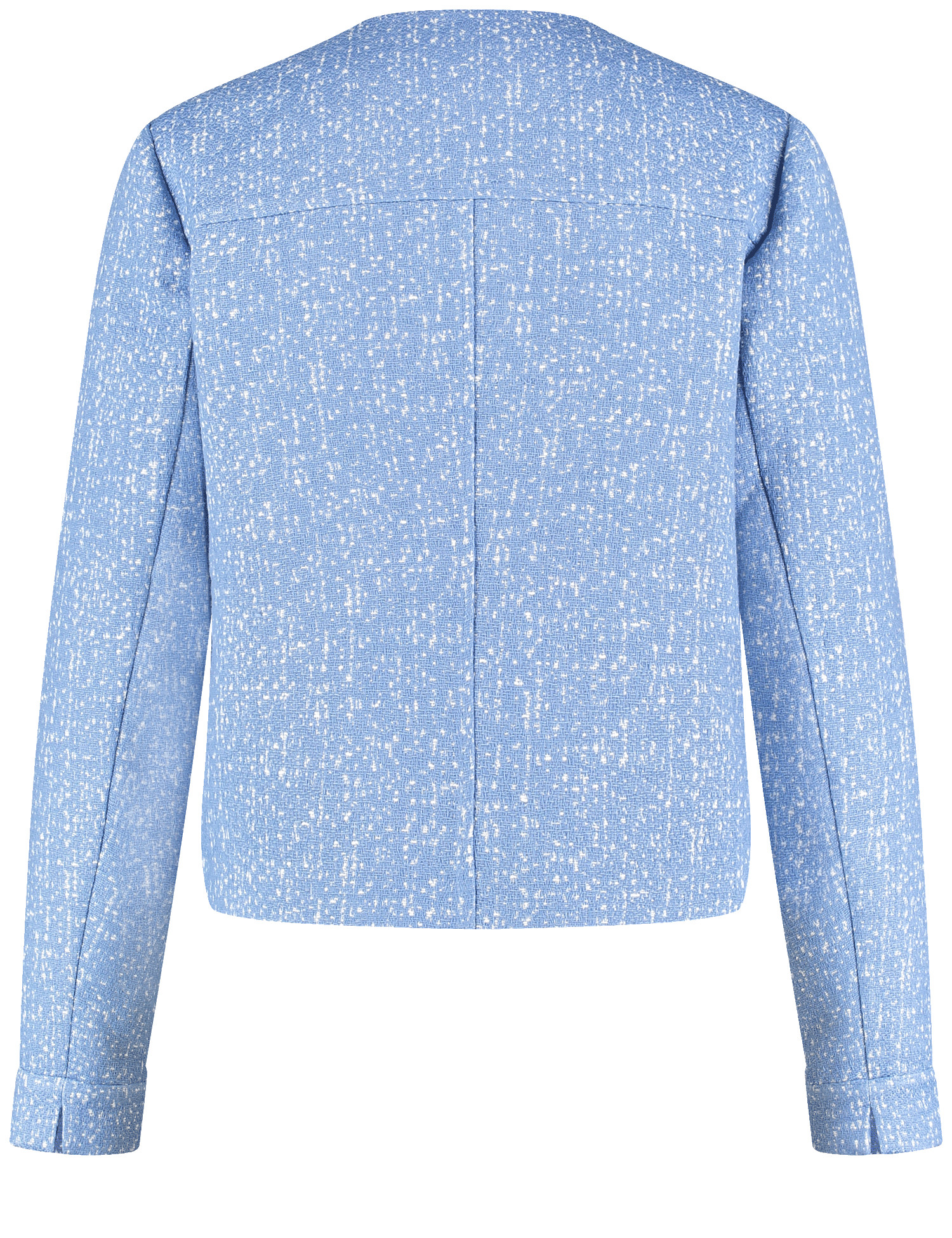 kurze Blazerjacke in Tweedoptik