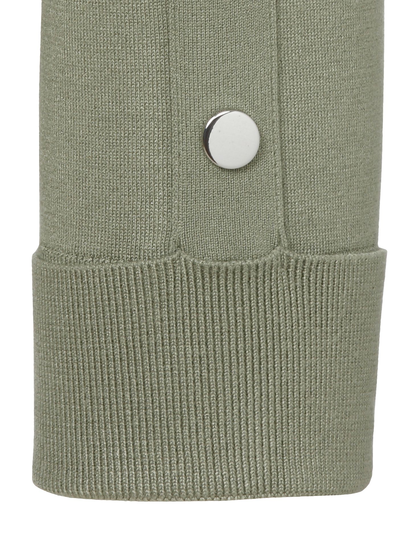 Feinstrick-Pullover mit U-Boot Ausschnitt und 3/4 Arm mit Knopf-Applikationen aus Viskose-Mix