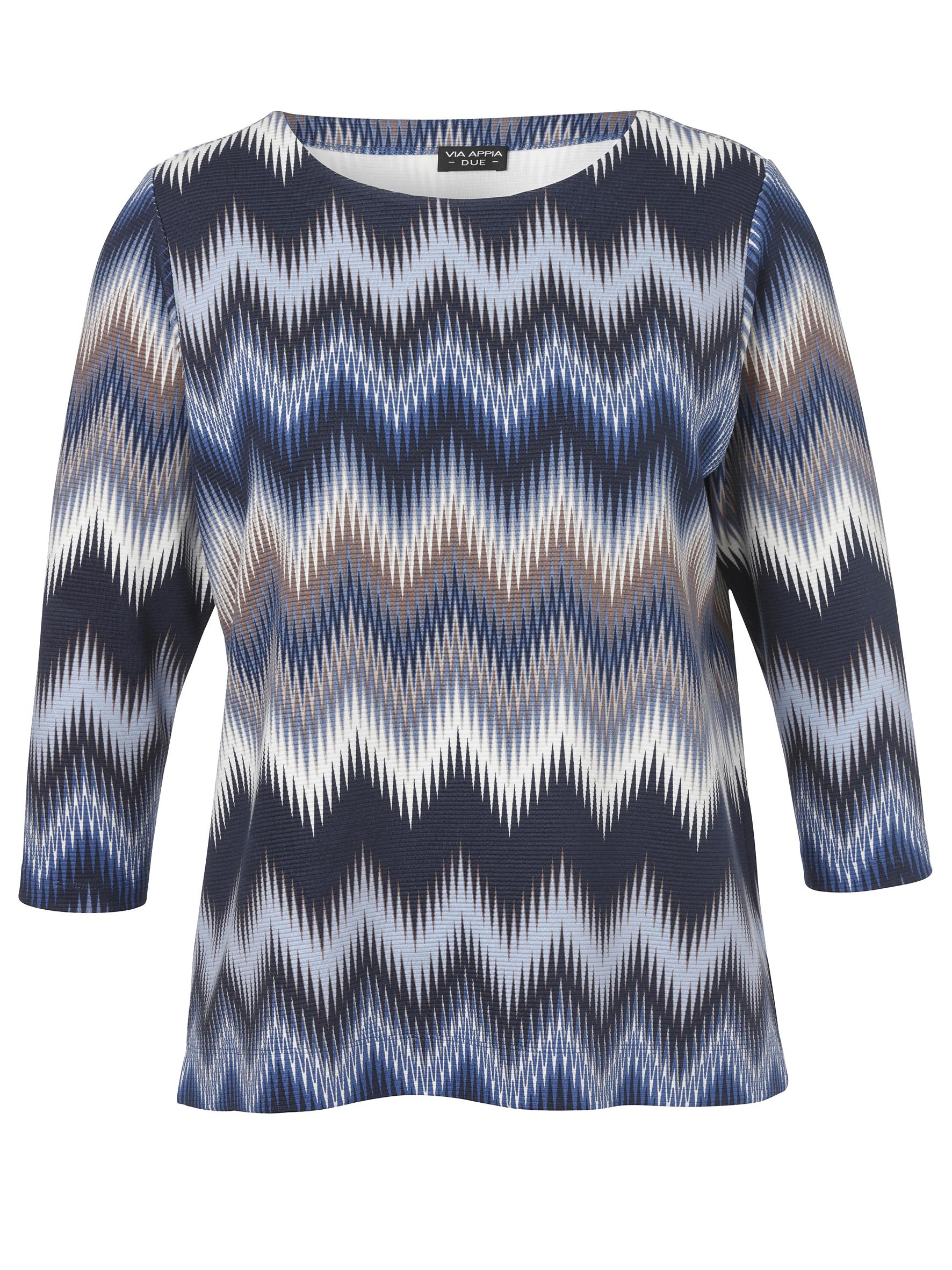 leichtes Sweatshirt mit Graphic-Druck aus Viskose-Mix